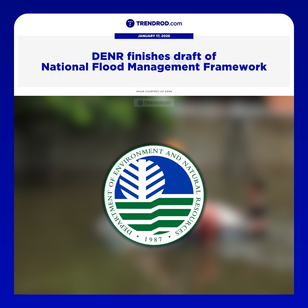Trendrod - The DENR has completed its draft of the National Flood ...