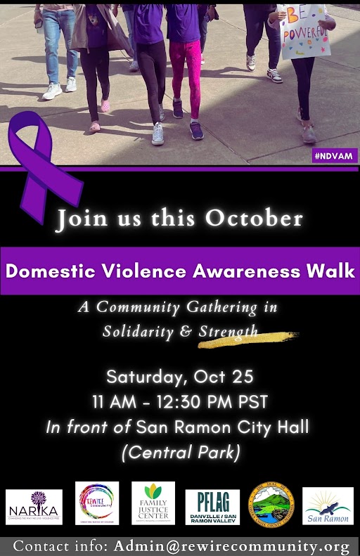 💜 October Domestic Violence Awareness Walk: A Community Gathering in ...
