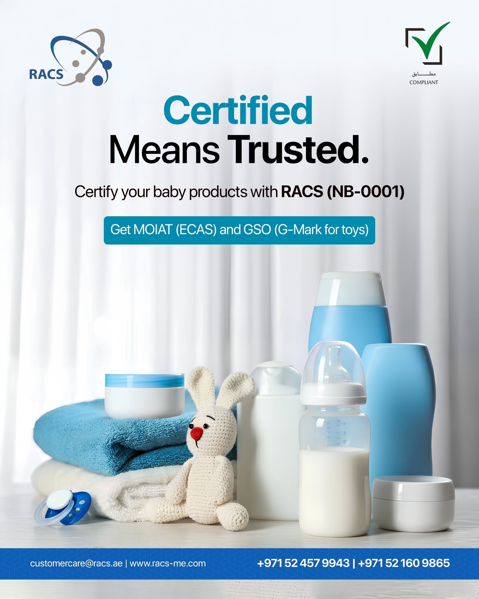 RACS Quality Certificates Issuing Services | Dubai