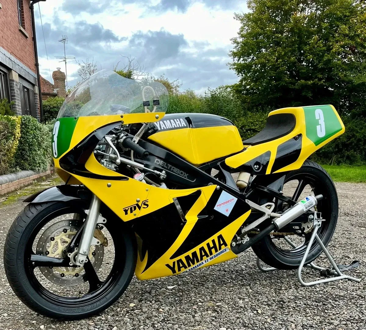 Check out this stunning 1986 Yamaha TZ250 S, 1RK that