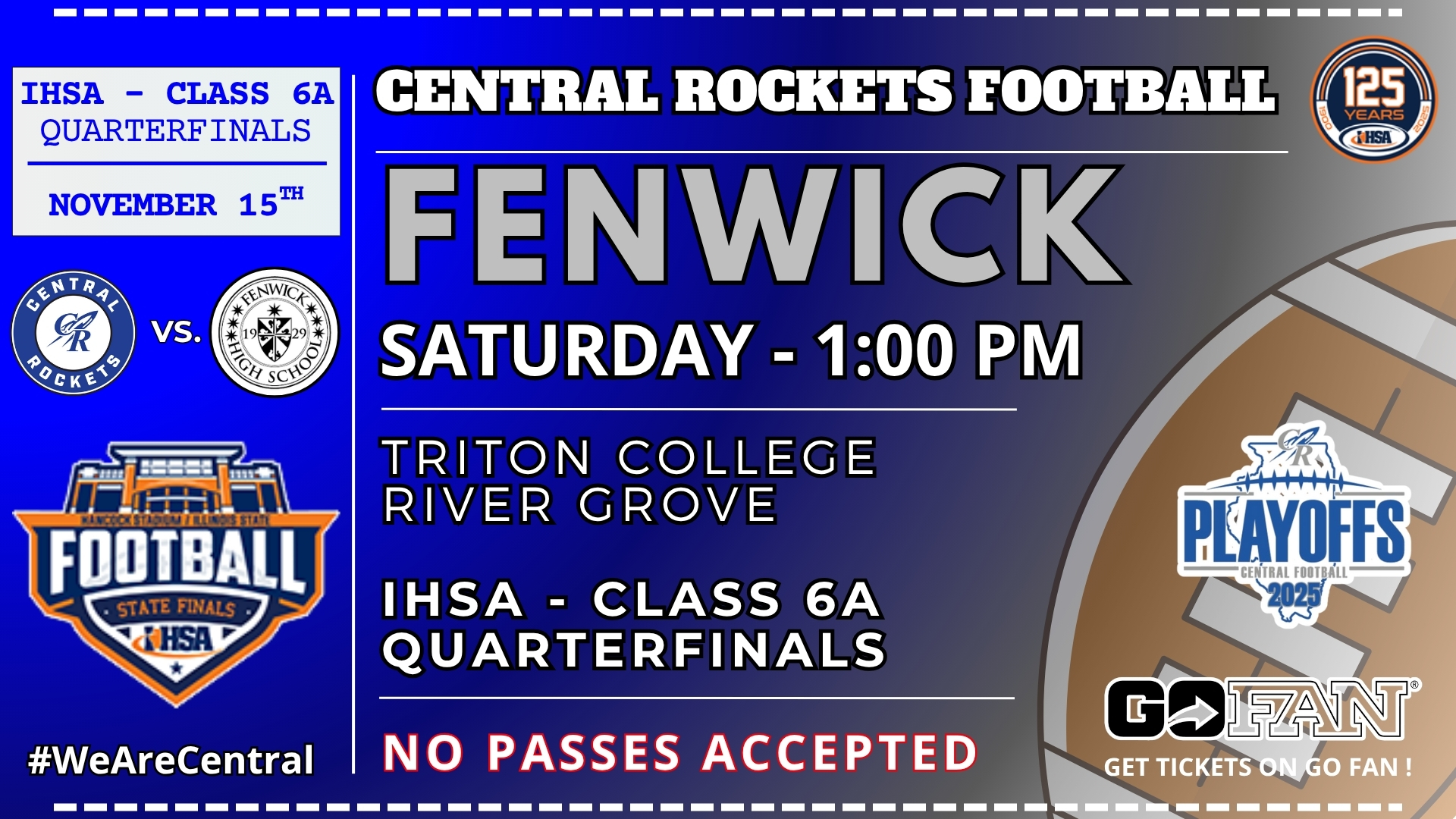 GAMEDAY: The Central Rockets... - Central School District 301 | Facebook