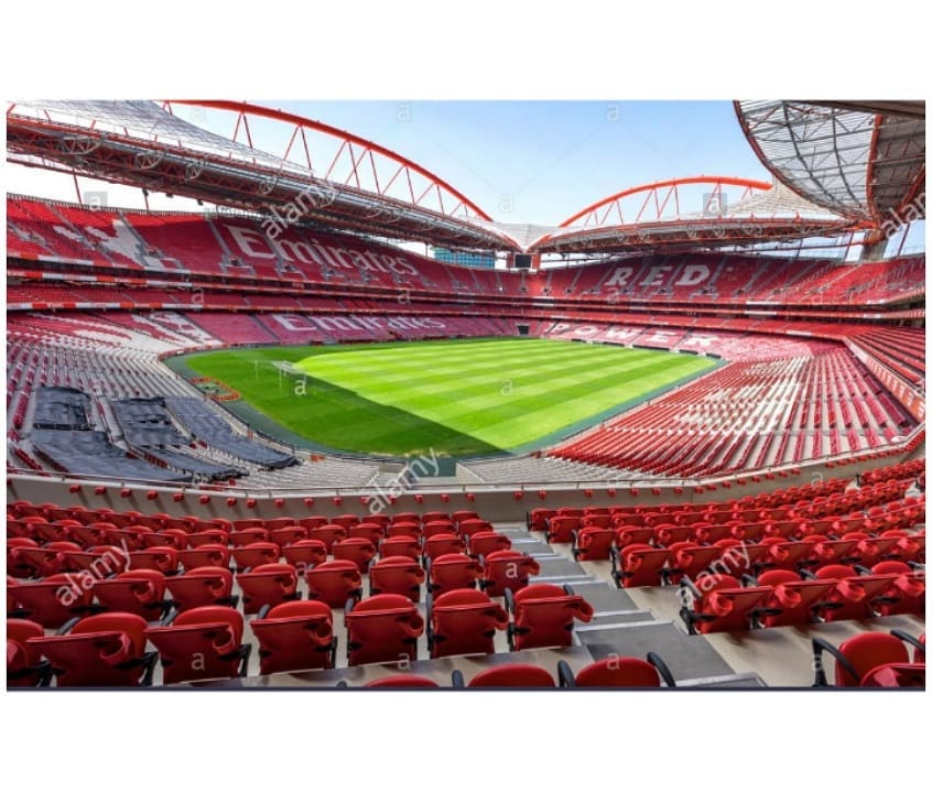 Autocollant Mural Benfica - Stade Da Luz - Officiel SL Benfica - Décoration Fan Football
