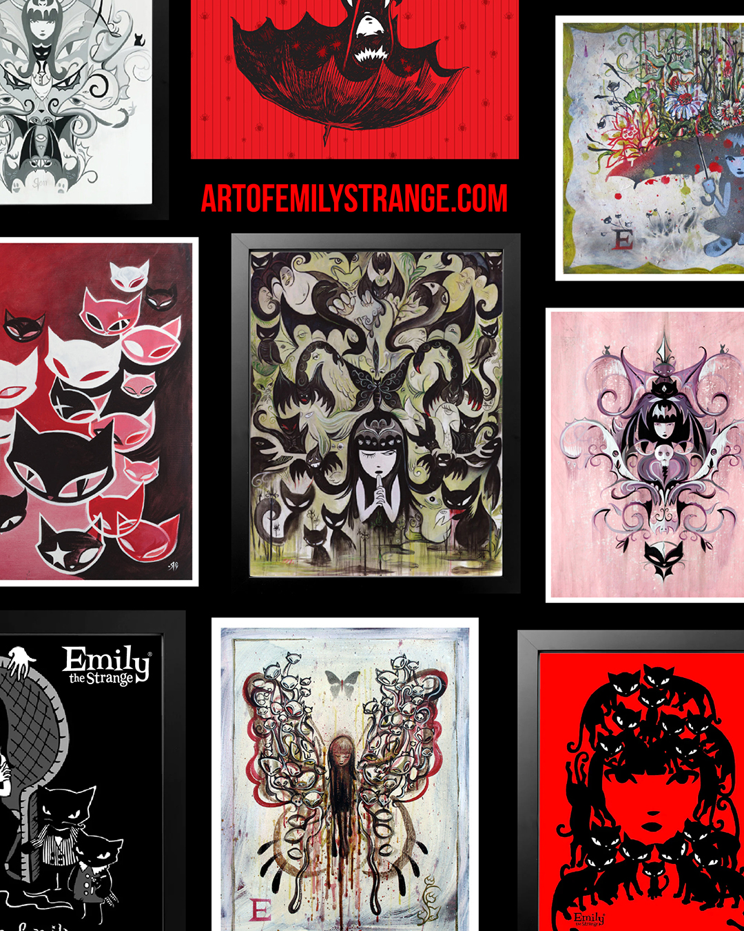 The Art of Emily the Strange is finally available to everyone