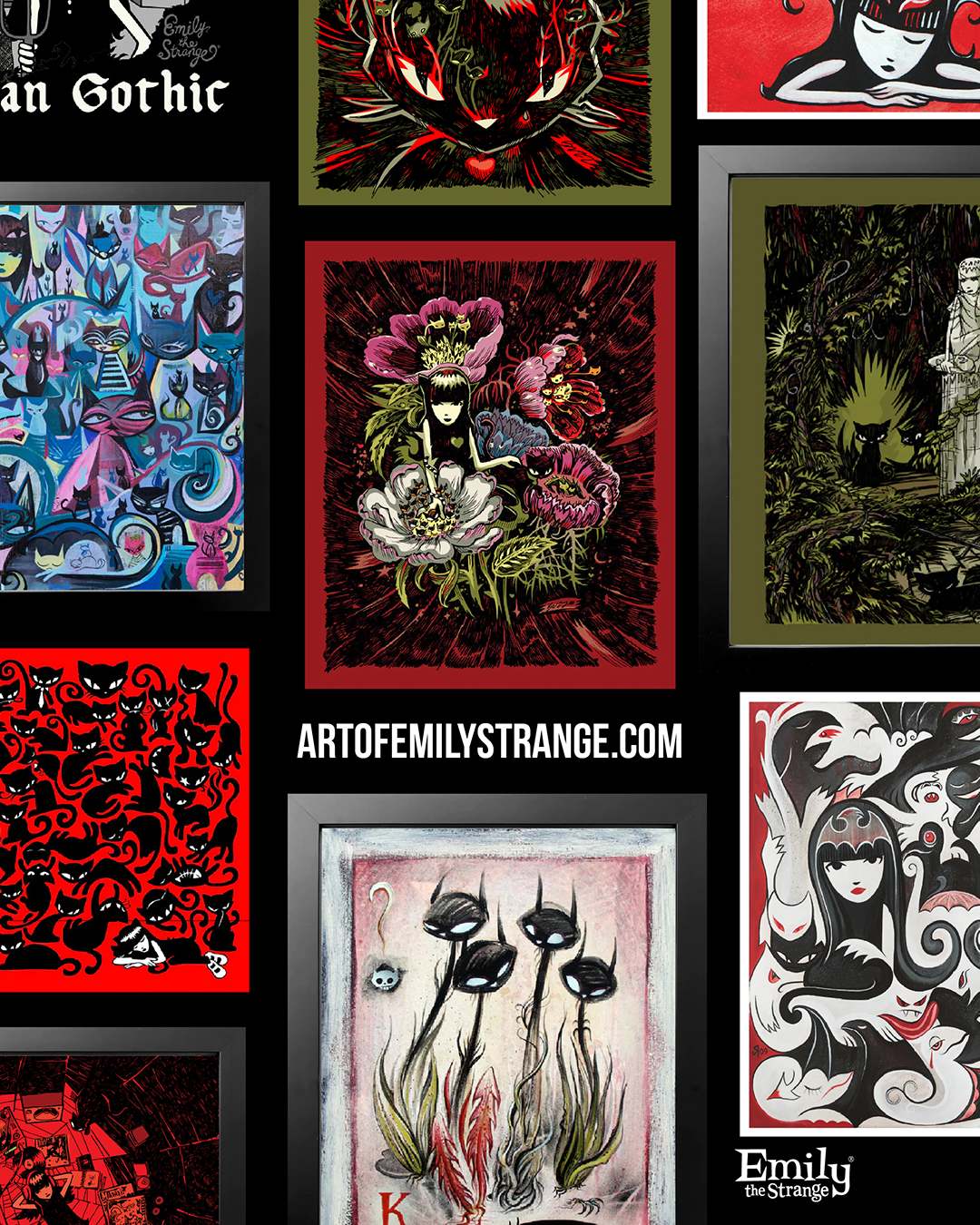 The Art of Emily the Strange is finally available to everyone