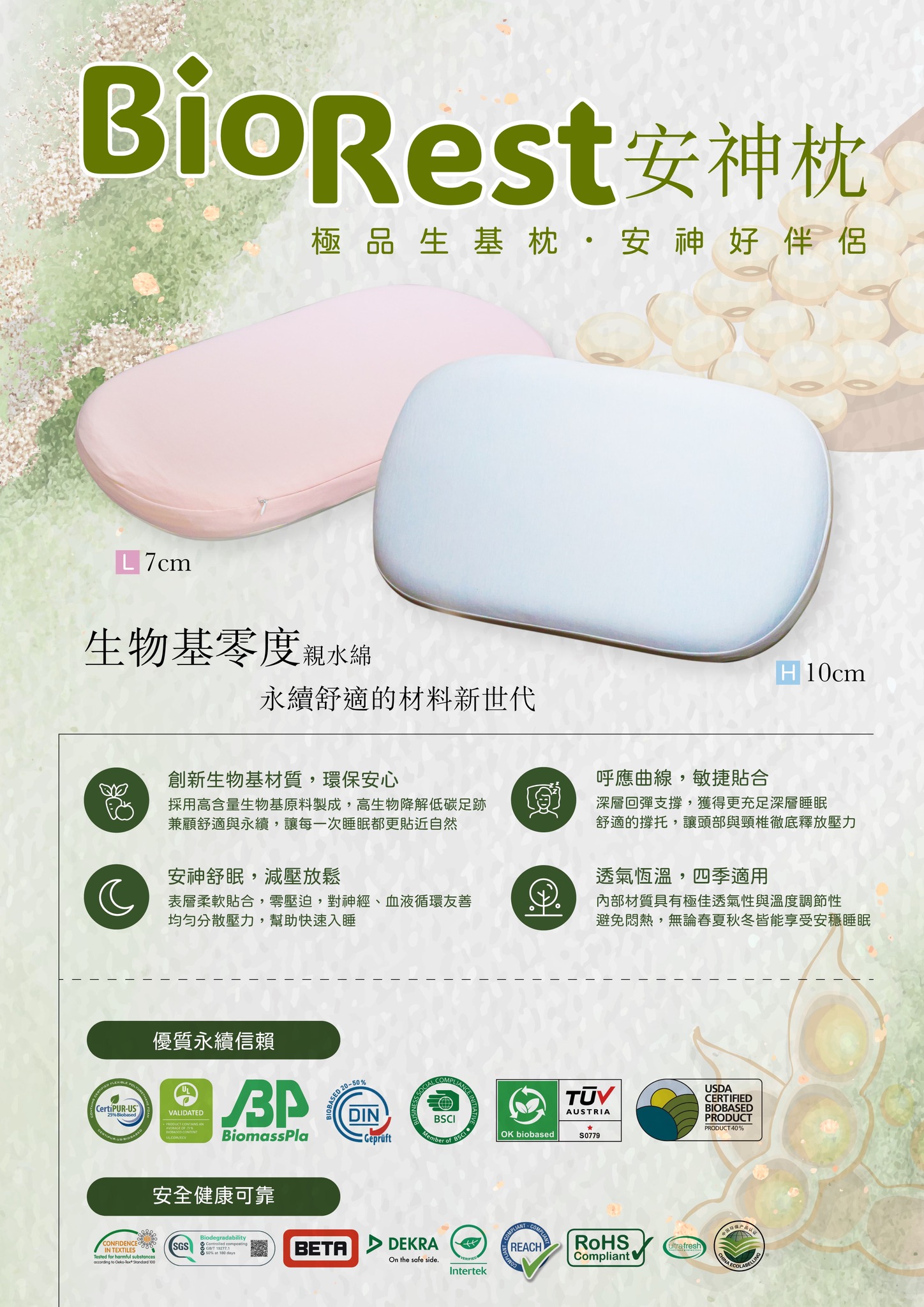 潘柏名床 - 【🔥 雙新品重磅登場！】 BioRest vs Organic，你的完美枕頭是哪一個？... | Facebook