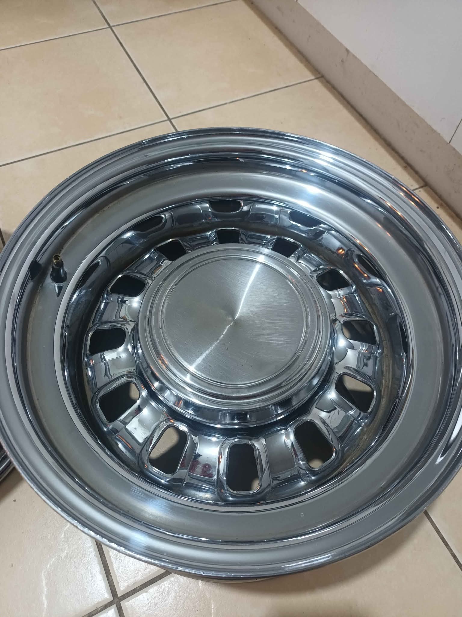 Ford chrome 12 slot rims 15 x 8 - Car Wheels, Tires & Parts - Melbourne ...