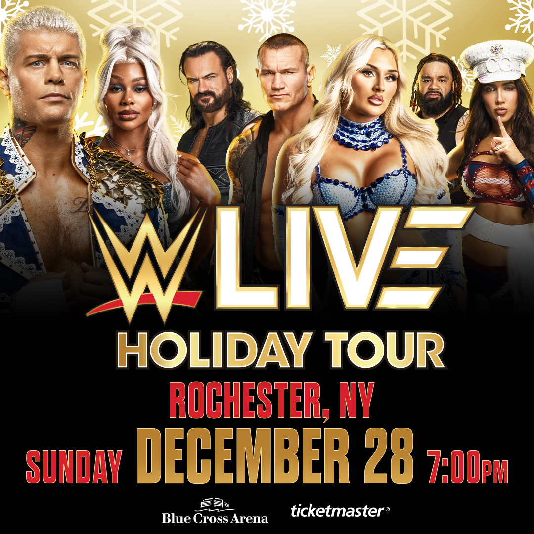 Blue - The WWE Live Holiday Tour is coming back to Rochester for the ...