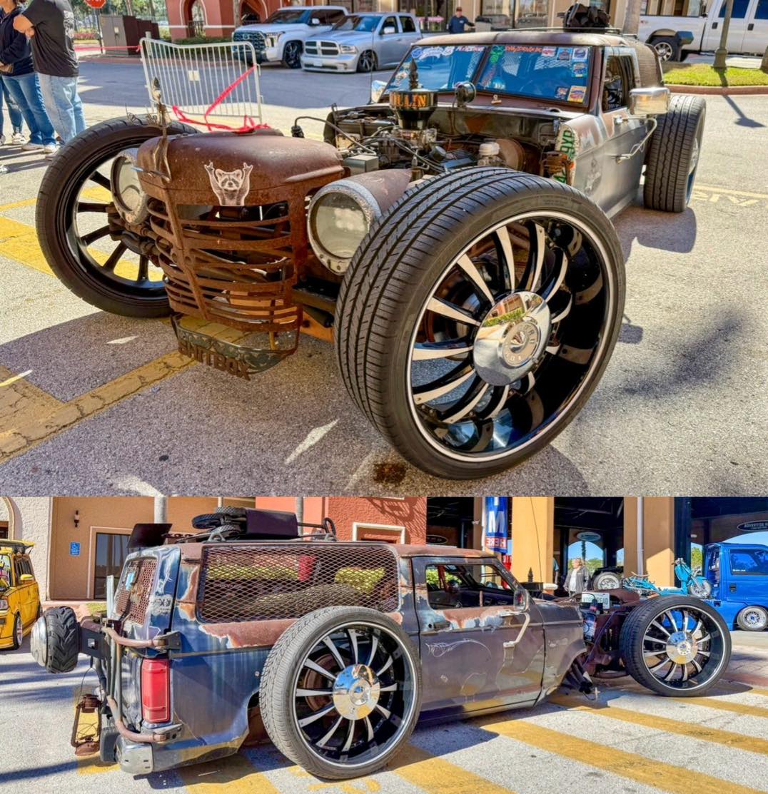 SICK - Ford Bronco Rat Rod at Eastbound Getdown | Facebook