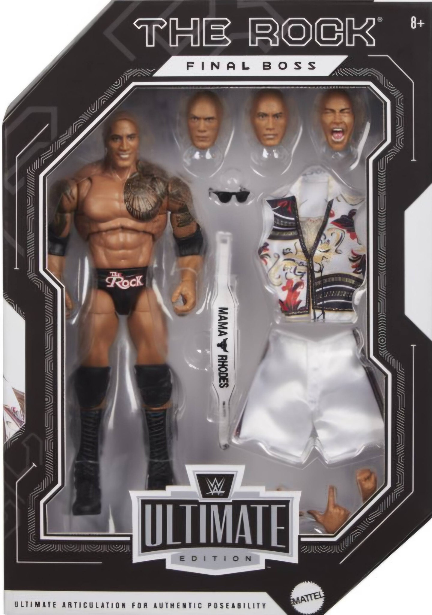 The Rock WWE Ultimate Edition action figure