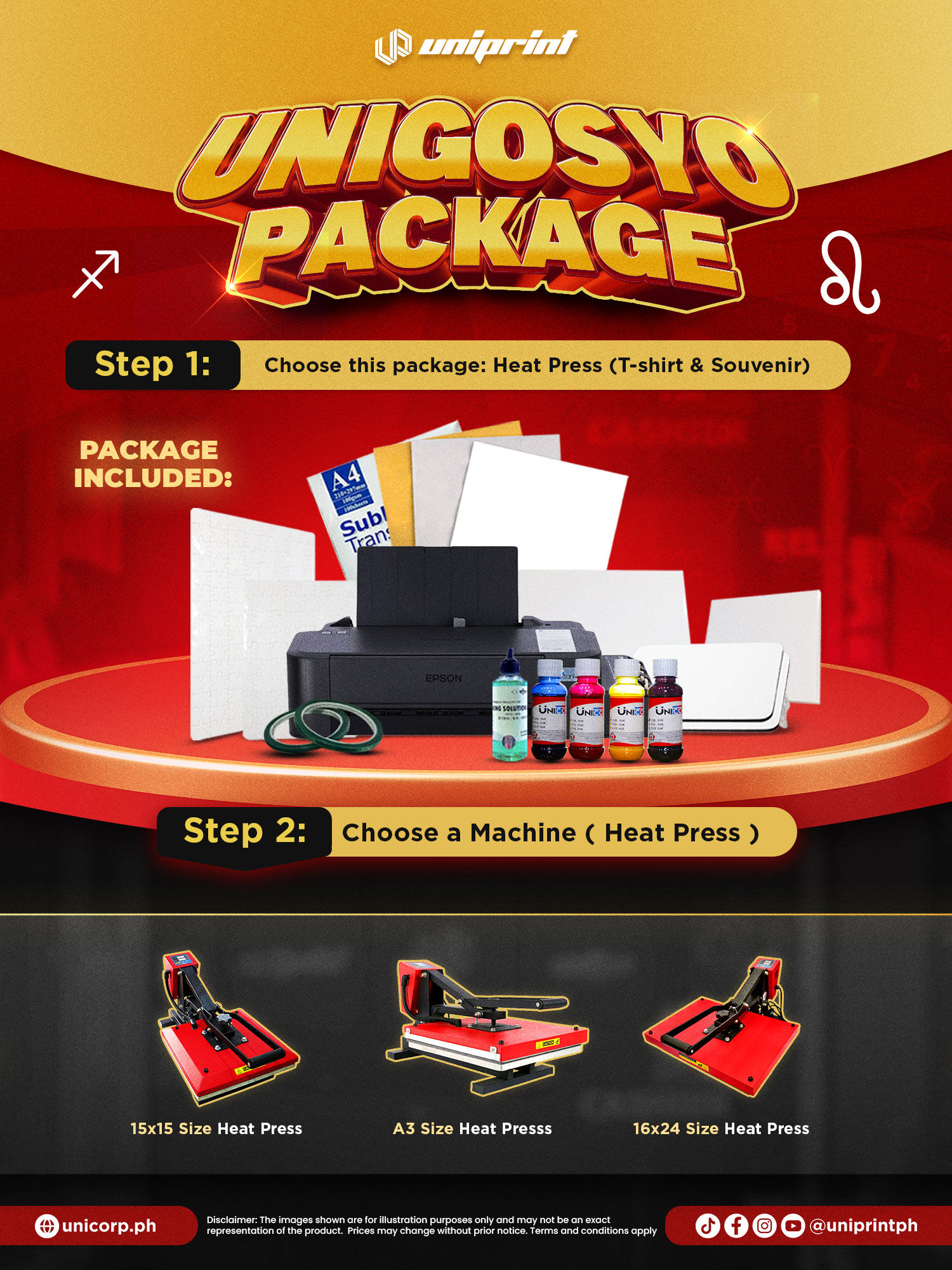 Uniprint Nueva Ecija - Cuyi 6 in 1 Heat Press Package machine that can ...