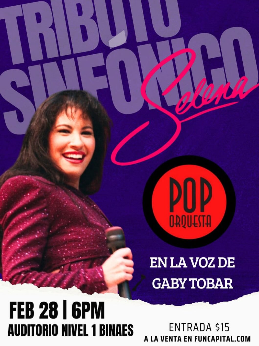 Fun - Tributo sinfónico a Selena 💃🎶 Los éxitos que nunca dejaron de ...