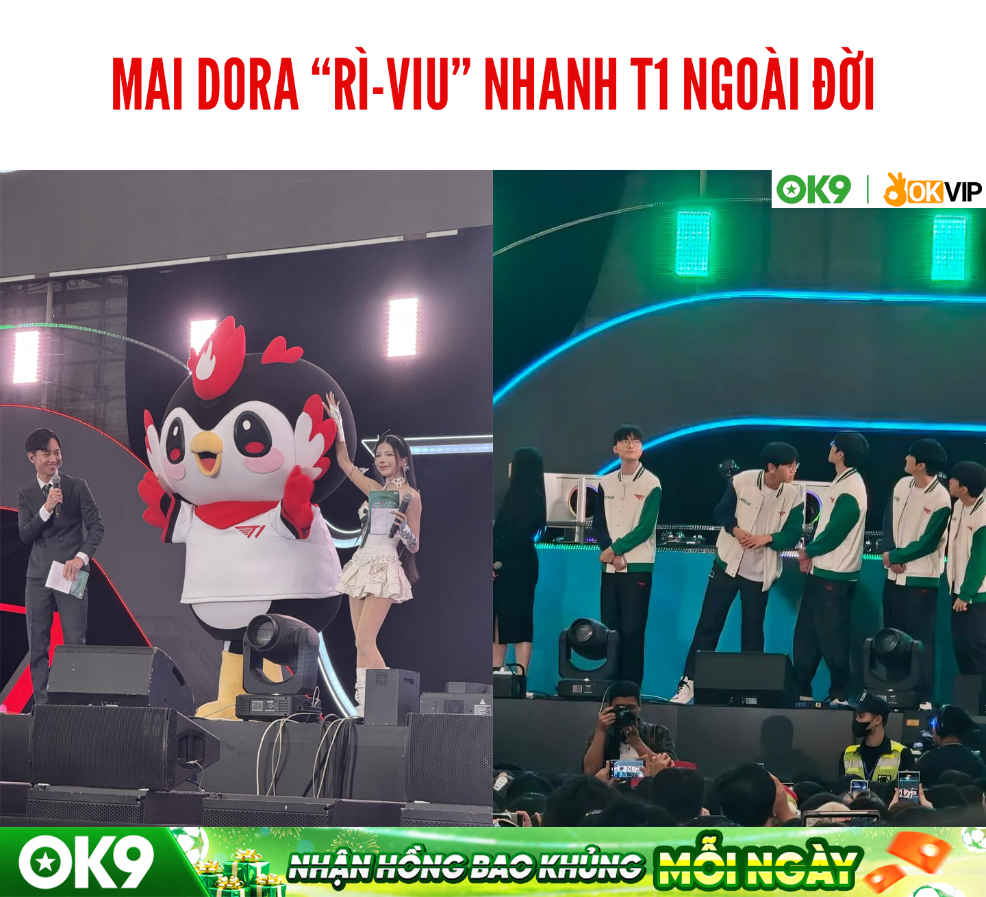 K8 - Mai Dora - 1/2 MC chính thức của T1 fan meeting 🇻🇳 cùng 