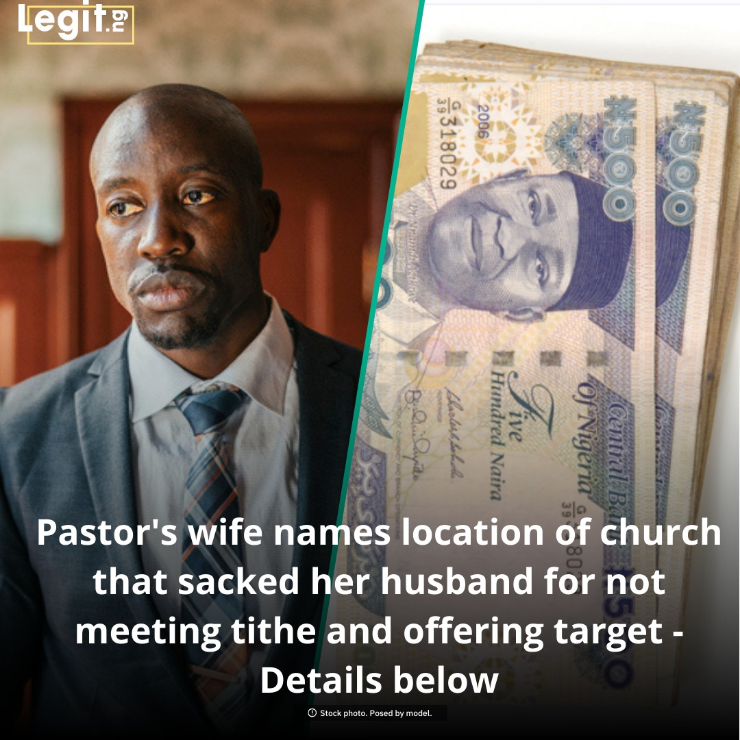 Legit.ng - A lady who is a pastor's wife shared how her husband was ...