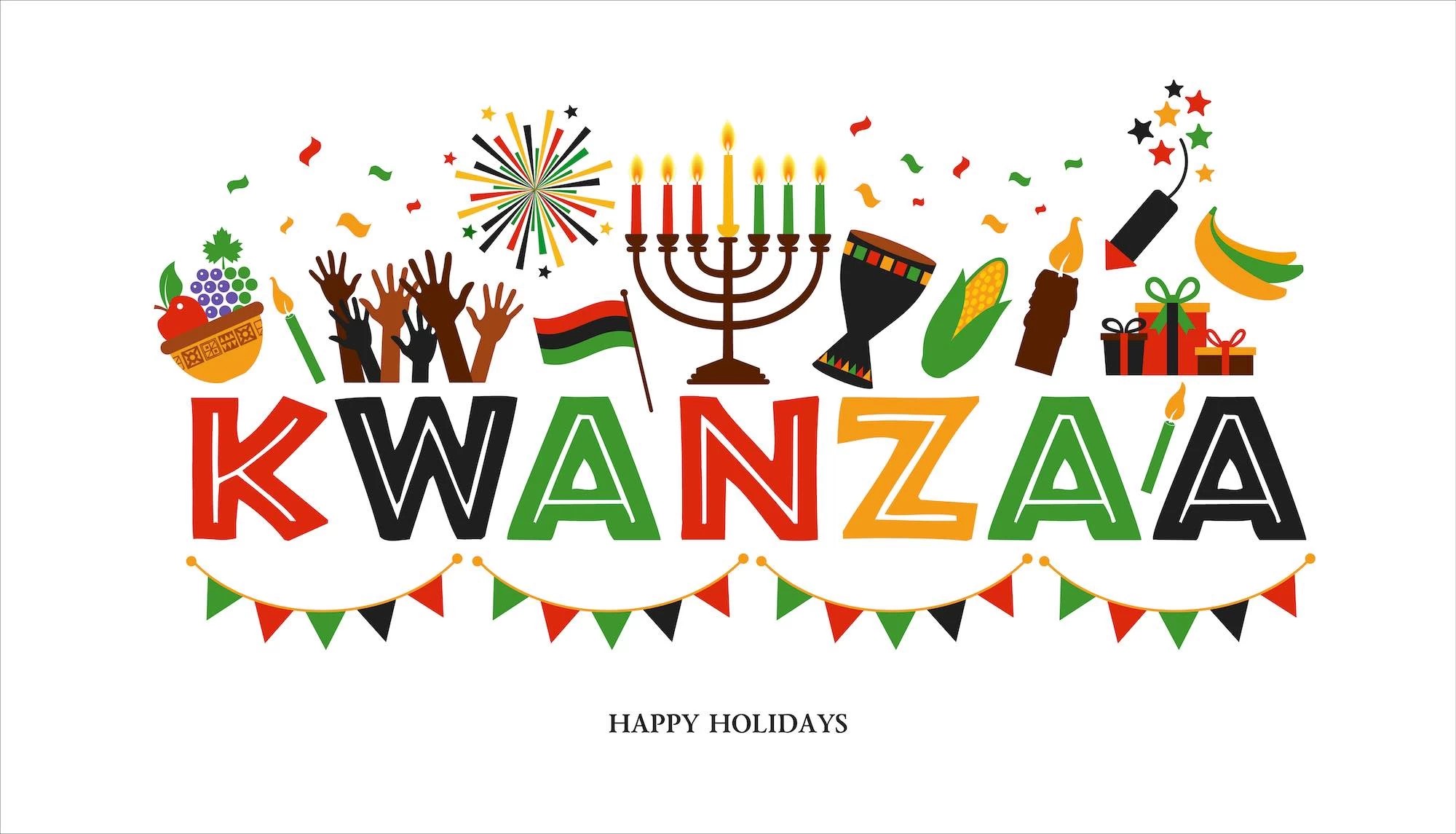 St. - Happy Kwanzaa! For seven days, we celebrate the rich history and ...