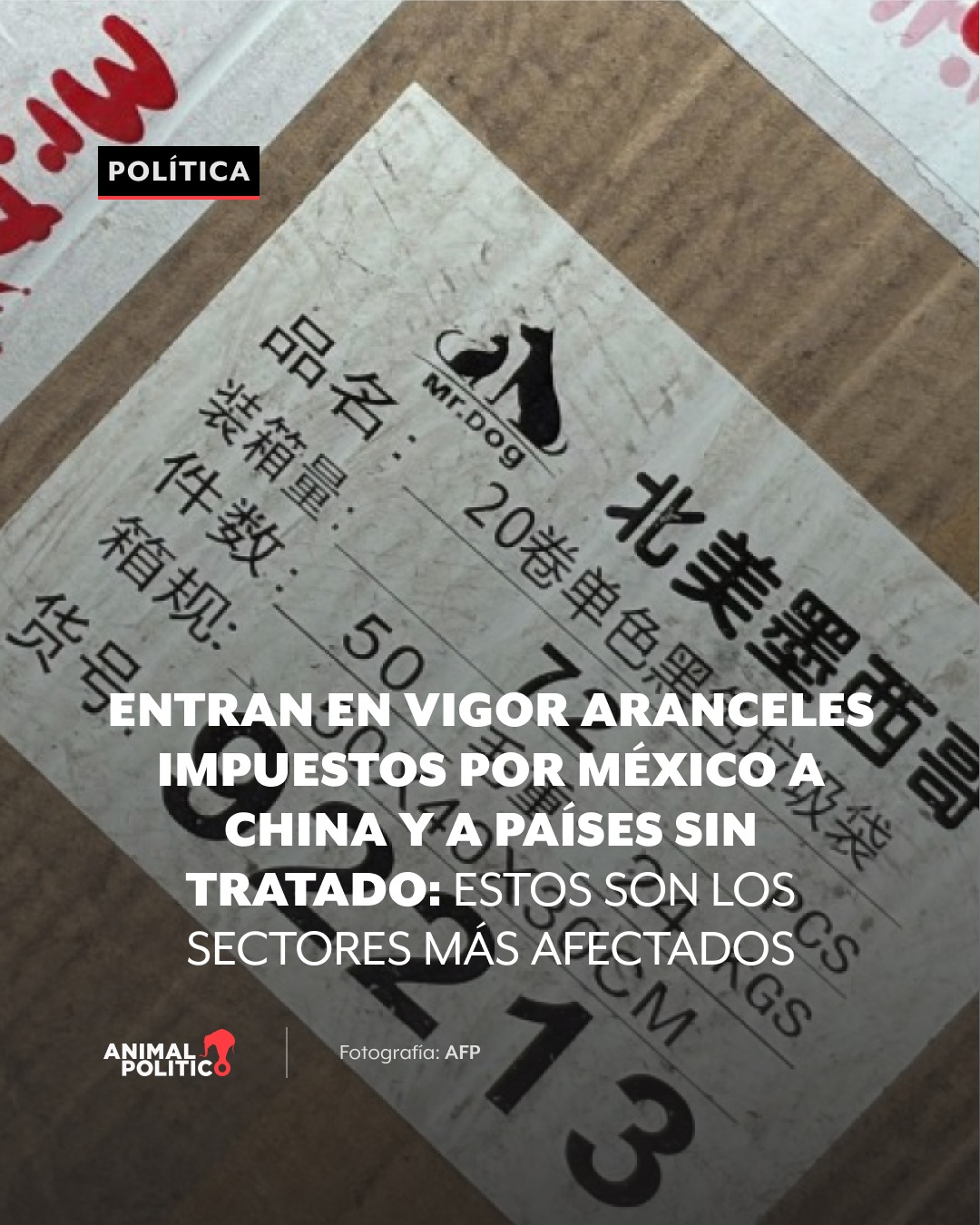 Animal - 🔴México puso en vigor nuevos aranceles a la importación de ...