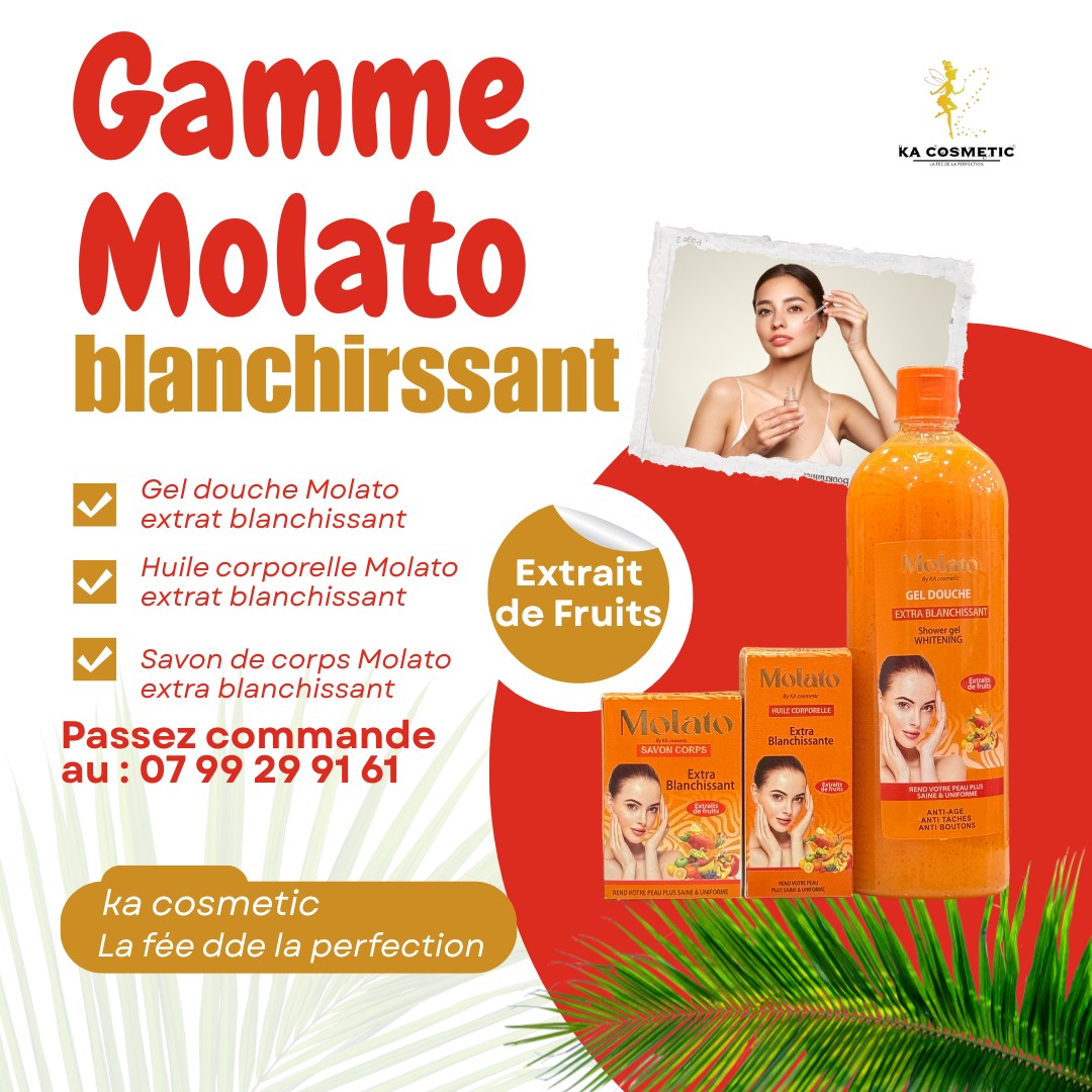 Combo Blanchissant Krystal Skin Pour Le Visage Et Le Corps - Avec Vitamine C Et Glutathion
