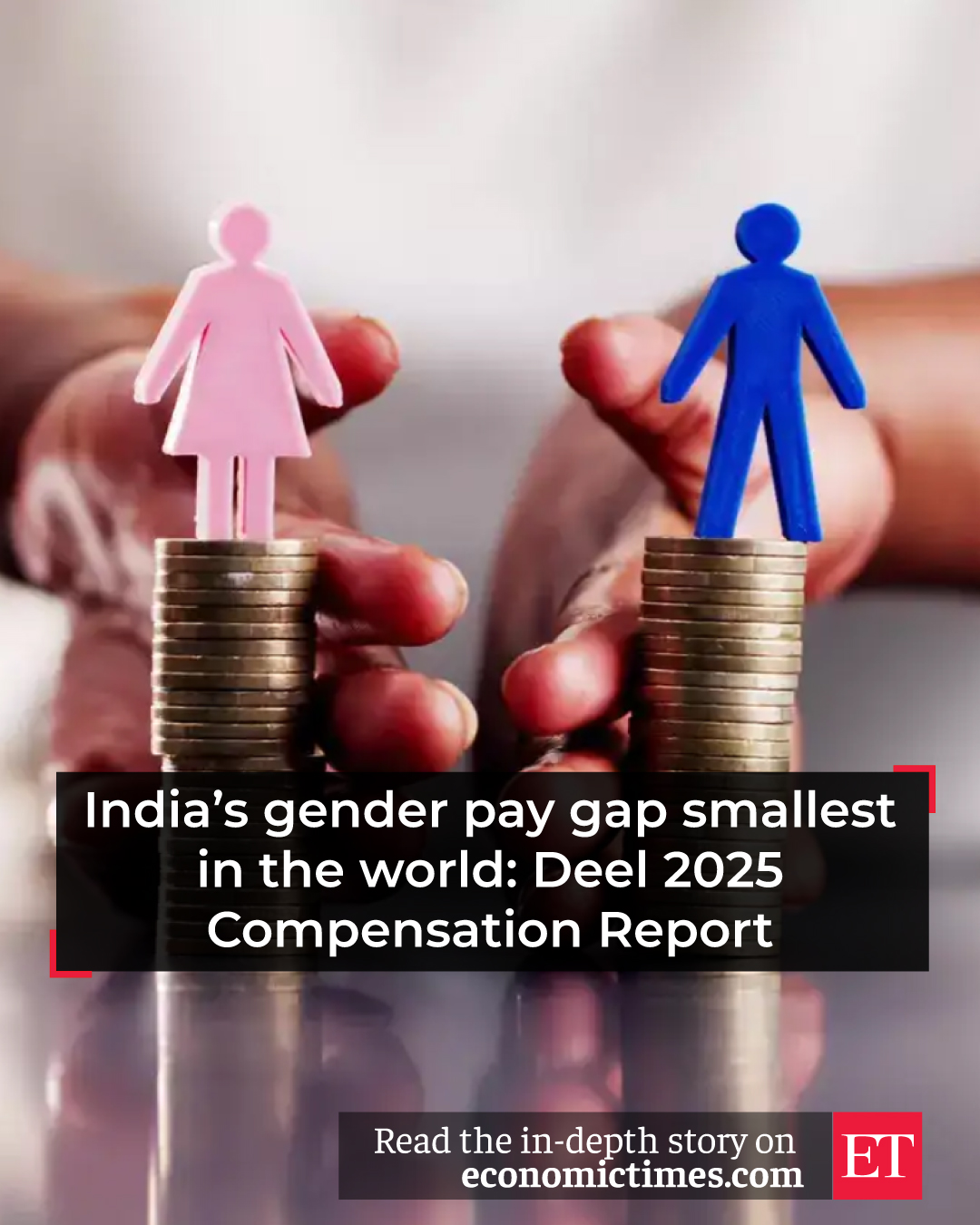 💼 India’s gender pay gap is the... - The Economic Times | Facebook