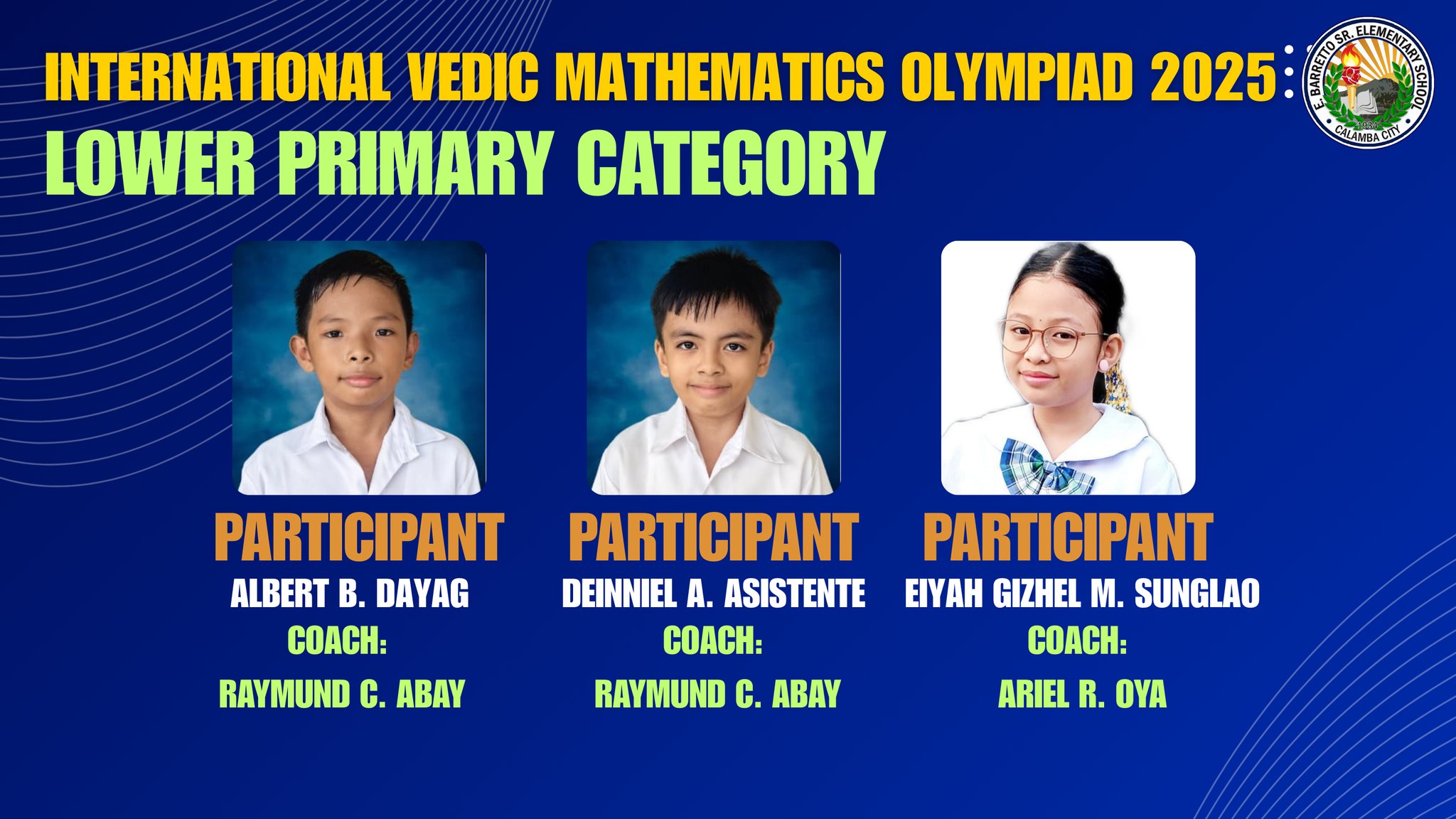 𝐈𝐍𝐓𝐄𝐑𝐍𝐀𝐓𝐈𝐎𝐍𝐀𝐋 𝐕𝐄𝐃𝐈𝐂 𝐌𝐀𝐓𝐇𝐄𝐌𝐀𝐓𝐈𝐂𝐒 𝐎𝐋𝐘𝐌𝐏𝐈𝐀𝐃 𝟐𝟎𝟐𝟓 | 𝐍𝐎𝐕𝐄𝐌𝐁𝐄𝐑 𝟐𝟗, 𝟐𝟎𝟐𝟓 👏 ...