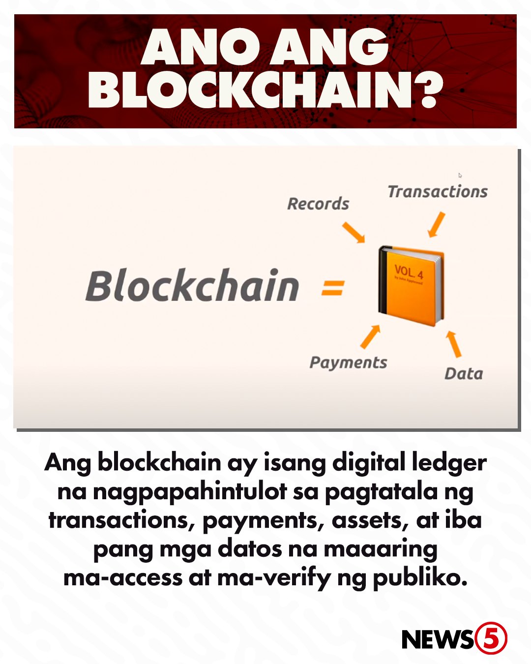 News5 - NATIONAL BLOCKCHAIN SYSTEM Itinutulak ni Sen. Bam Aquino ang ...