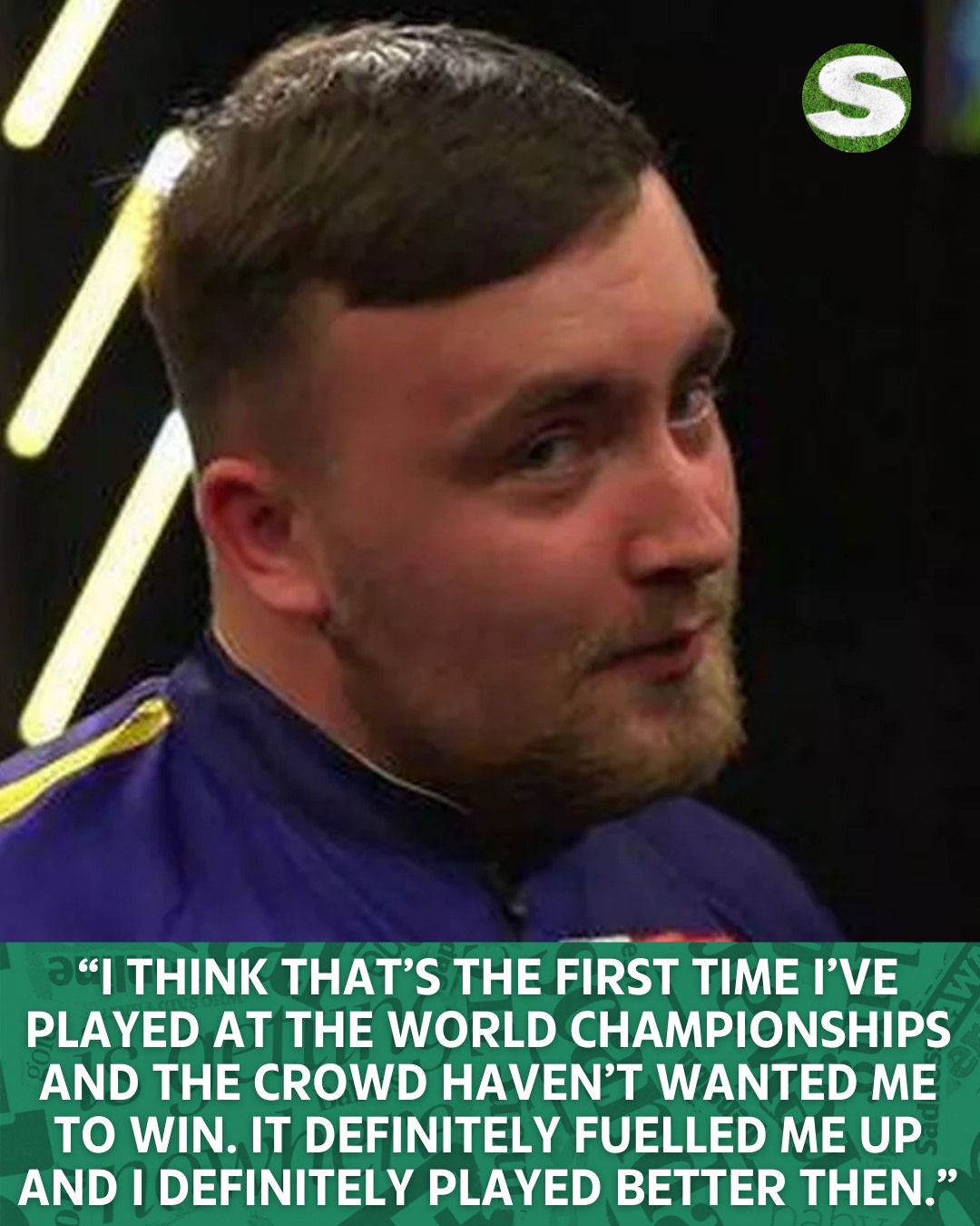 Sun - Luke Littler is using hate to fuel his success at the World Darts ...