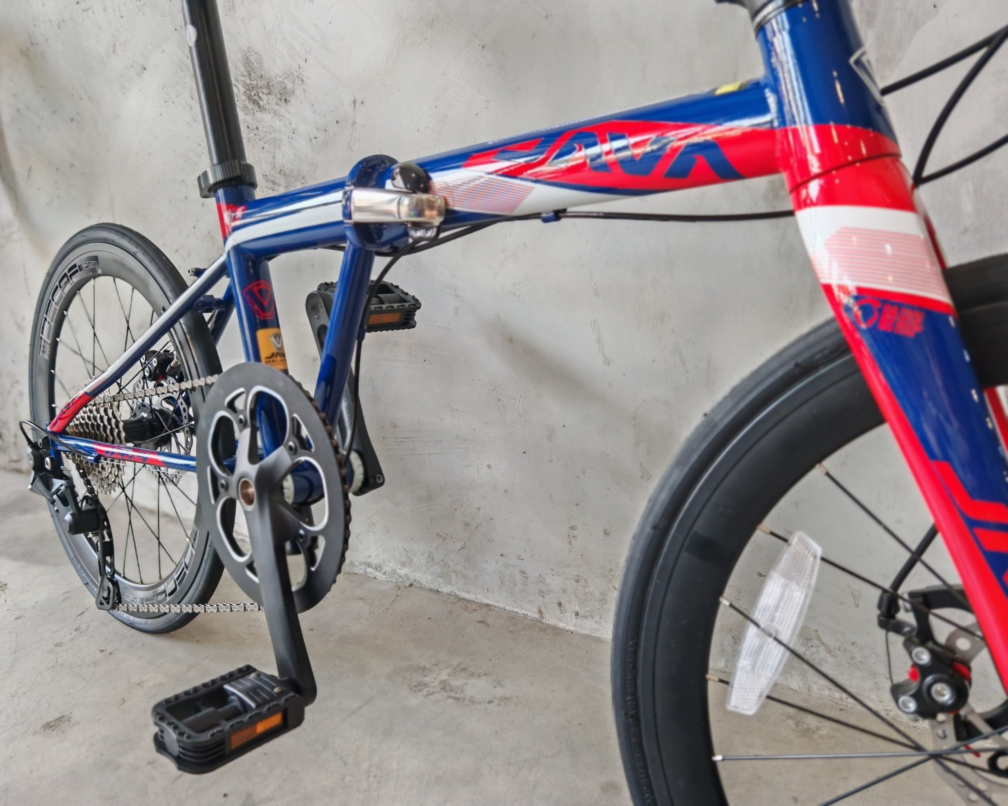 JAVA - Promosi Akhir Tahun 🎉 JAVA IRA 451 Chrome Molly folding Bike Now ...