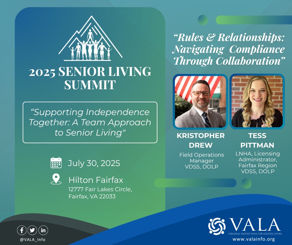 Virginia... - Virginia Assisted Living Association (VALA)