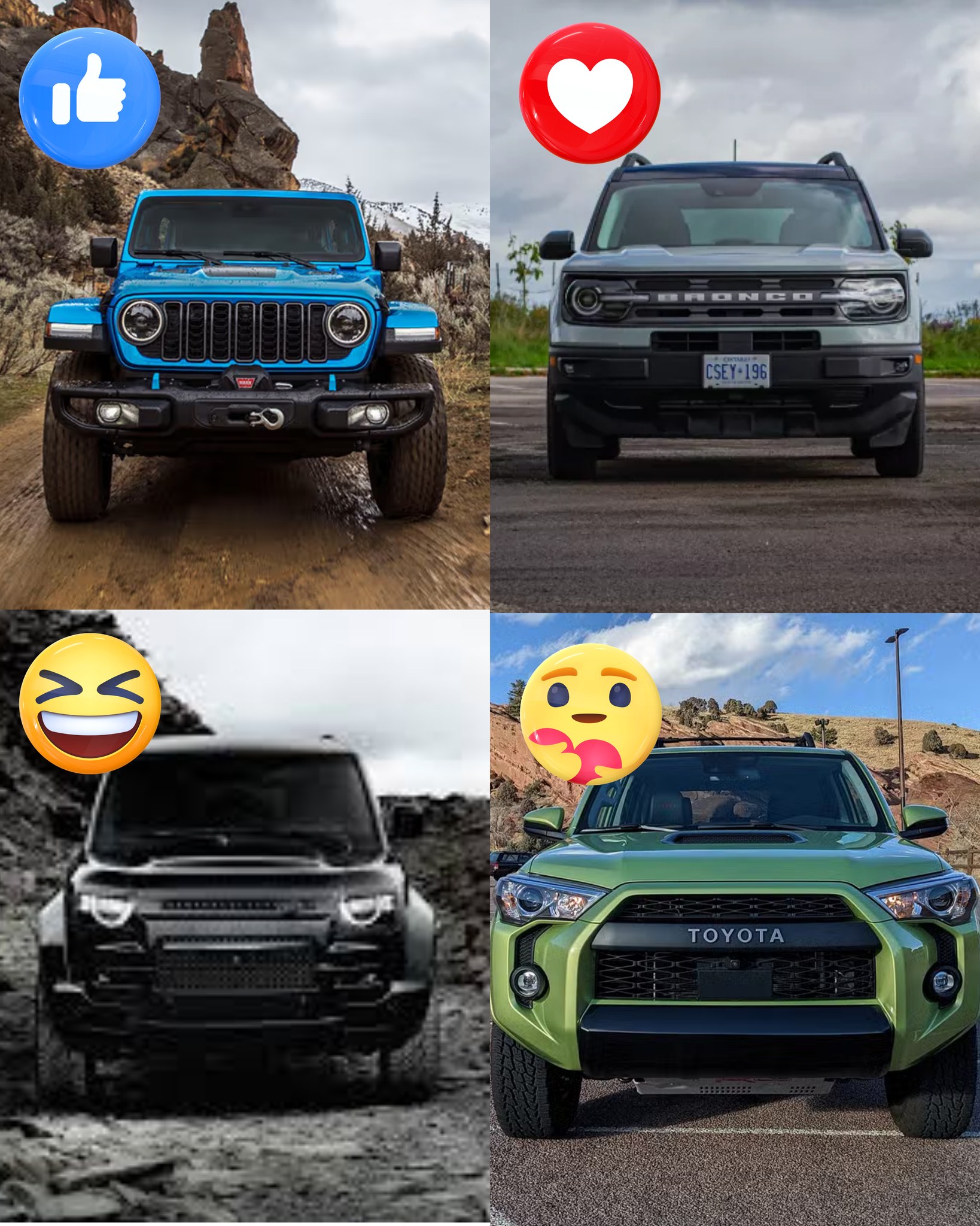 Toyota Land Cruiser 300 vs Ford Bronco Raptor