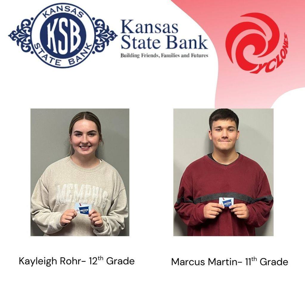 Meet this week's Kansas State Bank... - Ottawa High School | Facebook