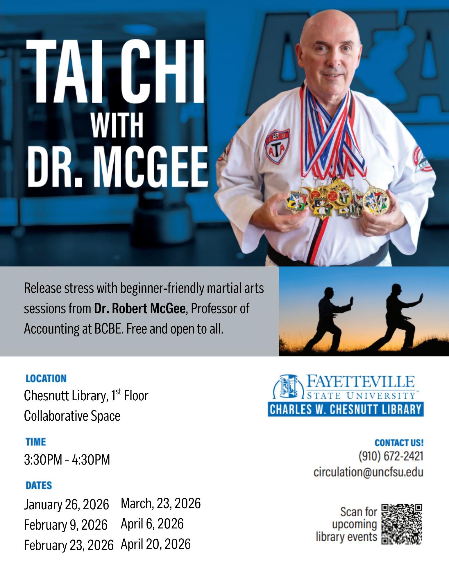 Charles - Tai Chi with Dr. McGee is BACK! Attend free martial arts ...