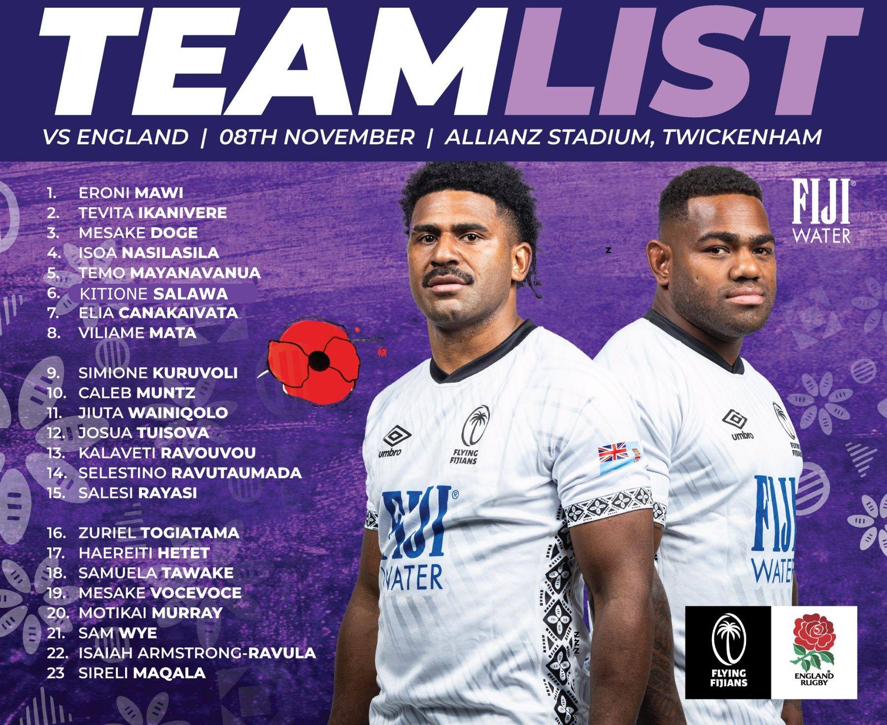 Bula - Yacadratou na noda toa ni vala na FIJI Water Flying Fijians me ...