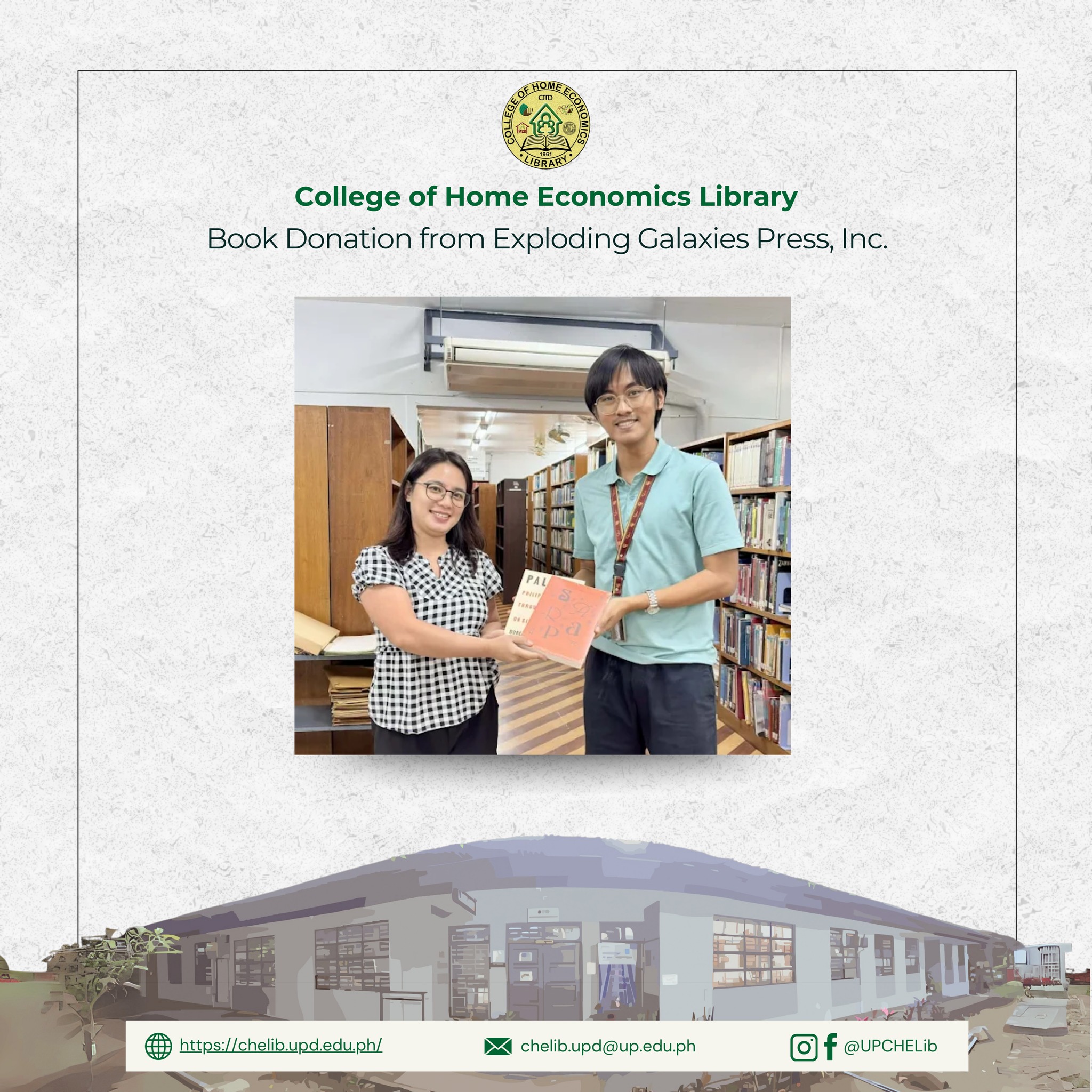 UPD College of... - UPD College of Home Economics Library