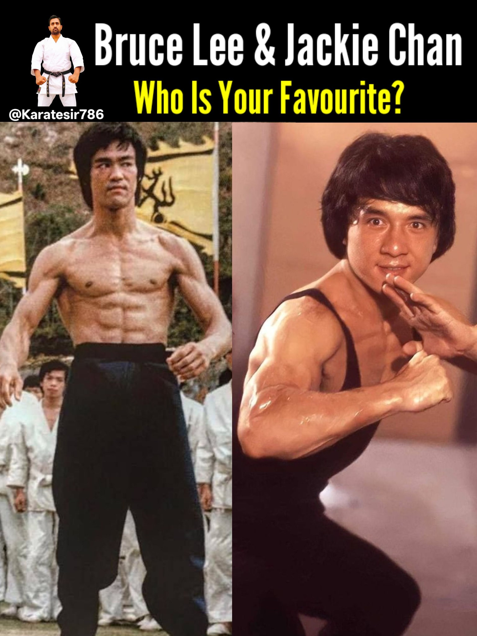 KARATE - The person in the image's selected region is the legendary ...