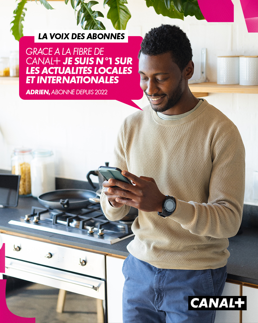 La fibre Canal+ Réunion