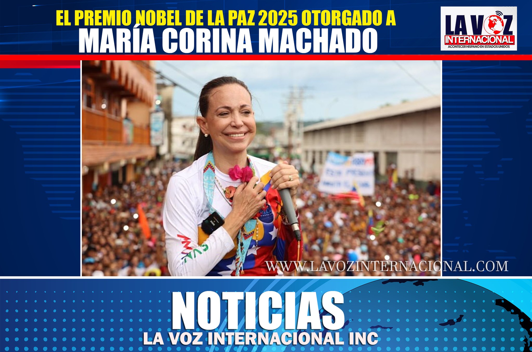 La - El Premio Nobel de la Paz 2025 otorgado a María Corina Machado ha ...