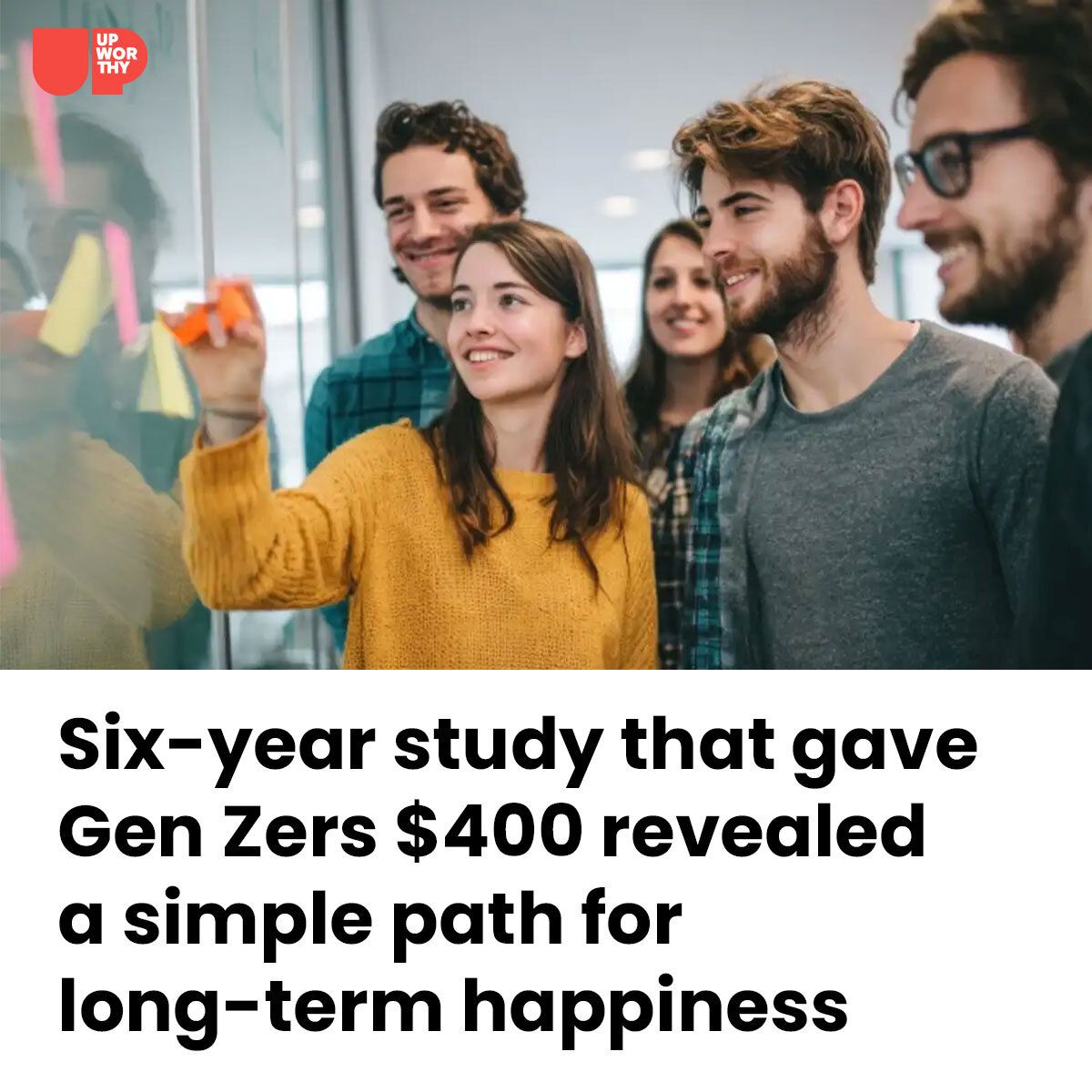 Upworthy - The Contribution Project started in 2019 when... | Facebook