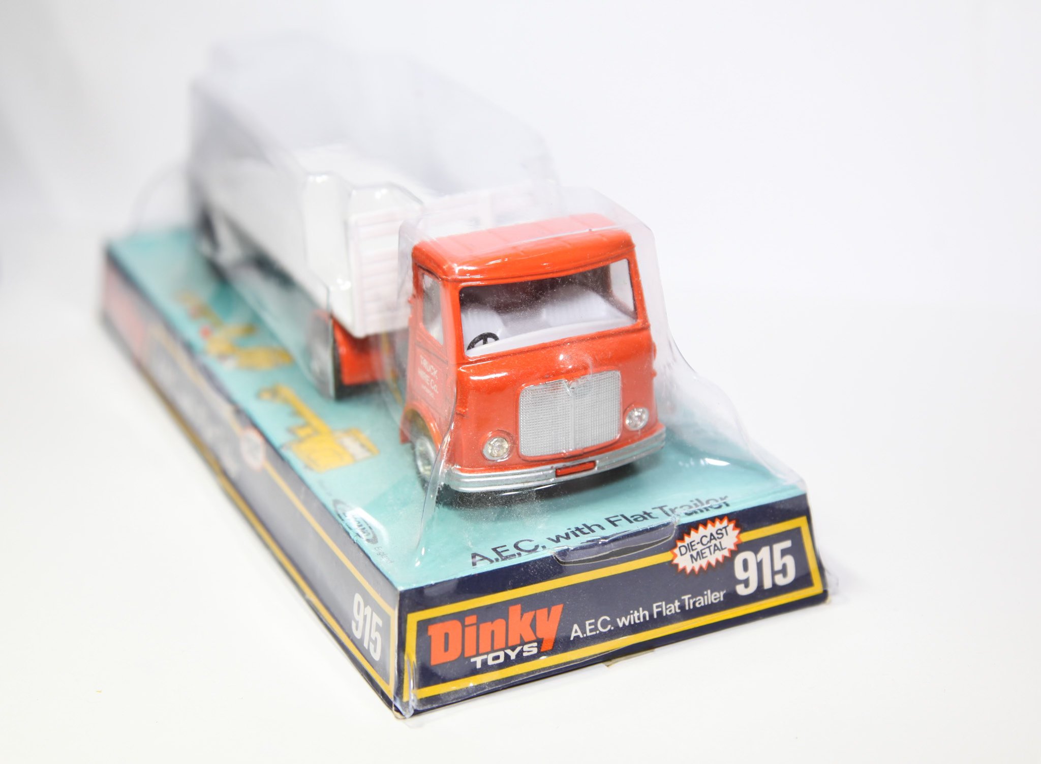 Dinky 915 AEC With Flat Trailer In Original Box - Really nice 