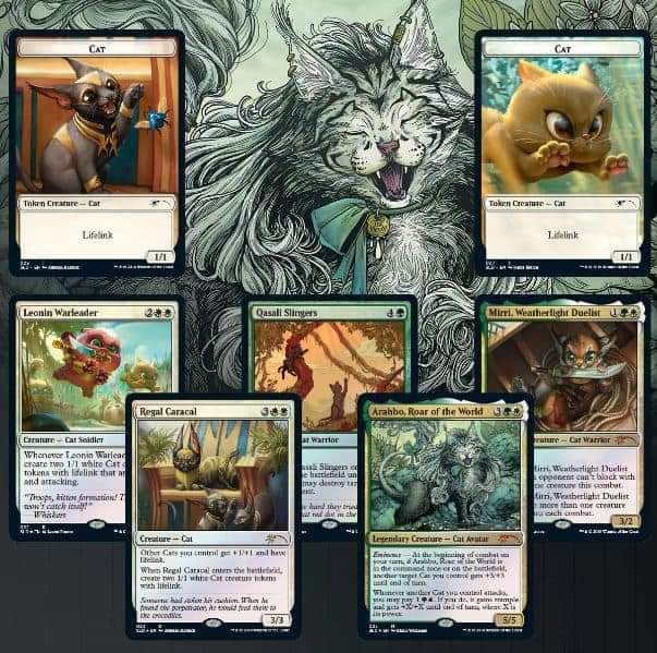 MTG Secret Lair: Cats of Chaos has been revealed, featuring