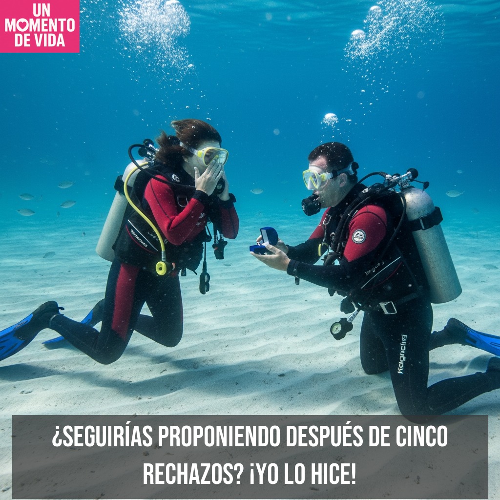 Amo - Sara rechazó todas mis propuestas hasta hoy, bajo el agua ...
