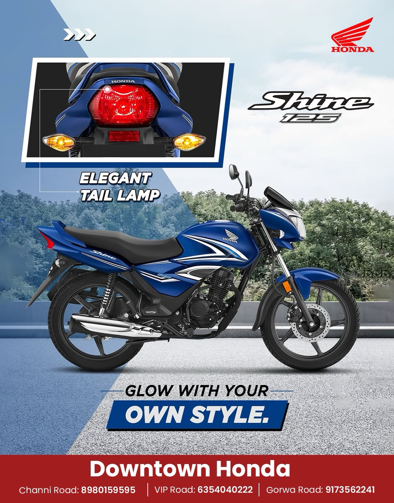 Elegance meets performance. Ride with confidence, shine with your