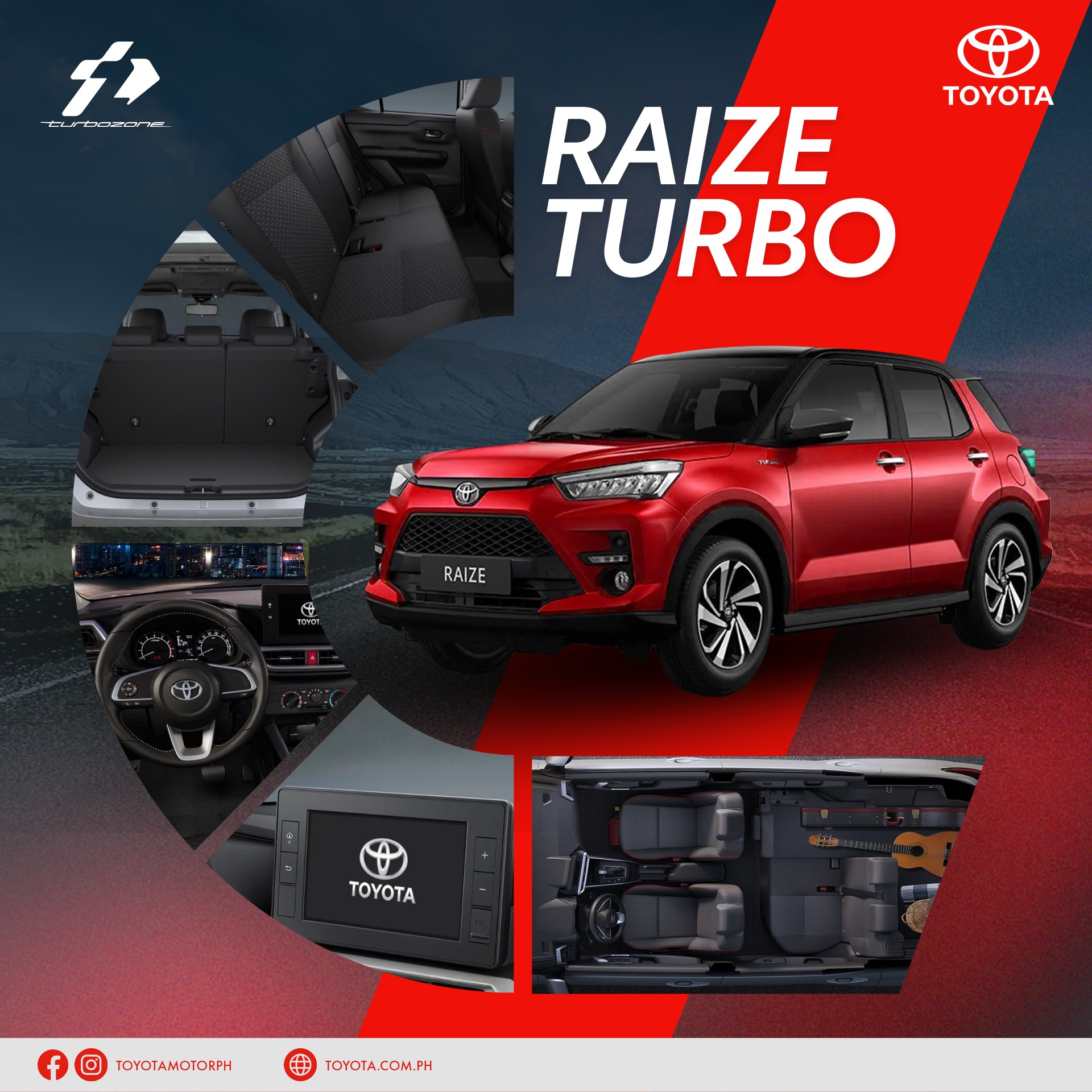 Turbo - Small size, big attitude. The Toyota Raize Turbo packs a punch ...