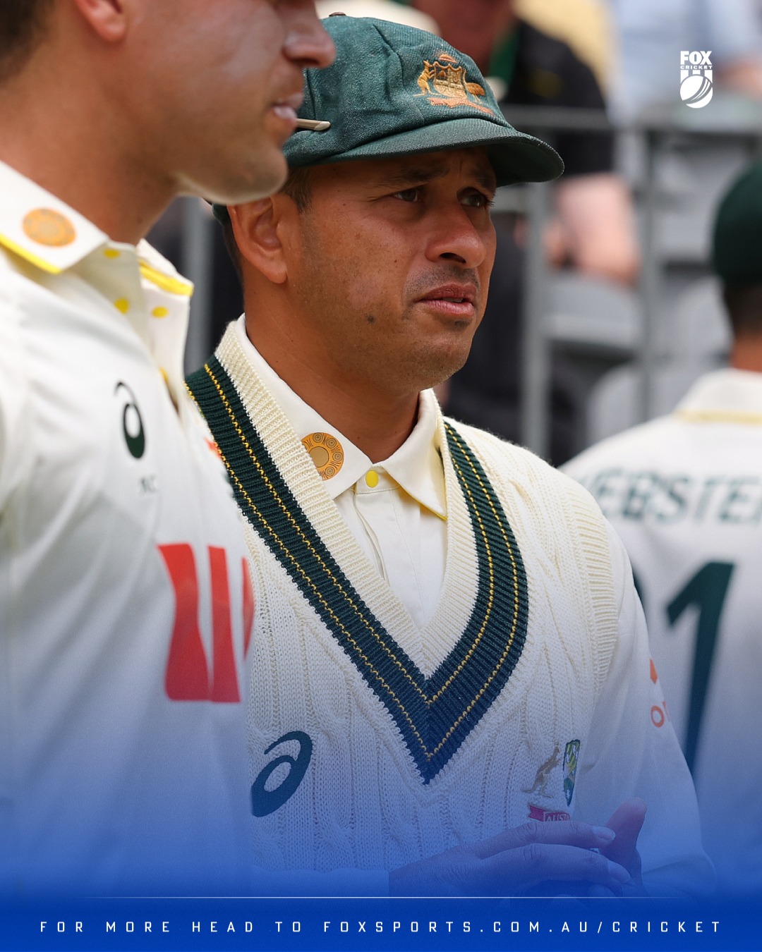 Fox Cricket - 'I CAN'T STAND UP' 😯 Usman Khawaja has for... | Facebook