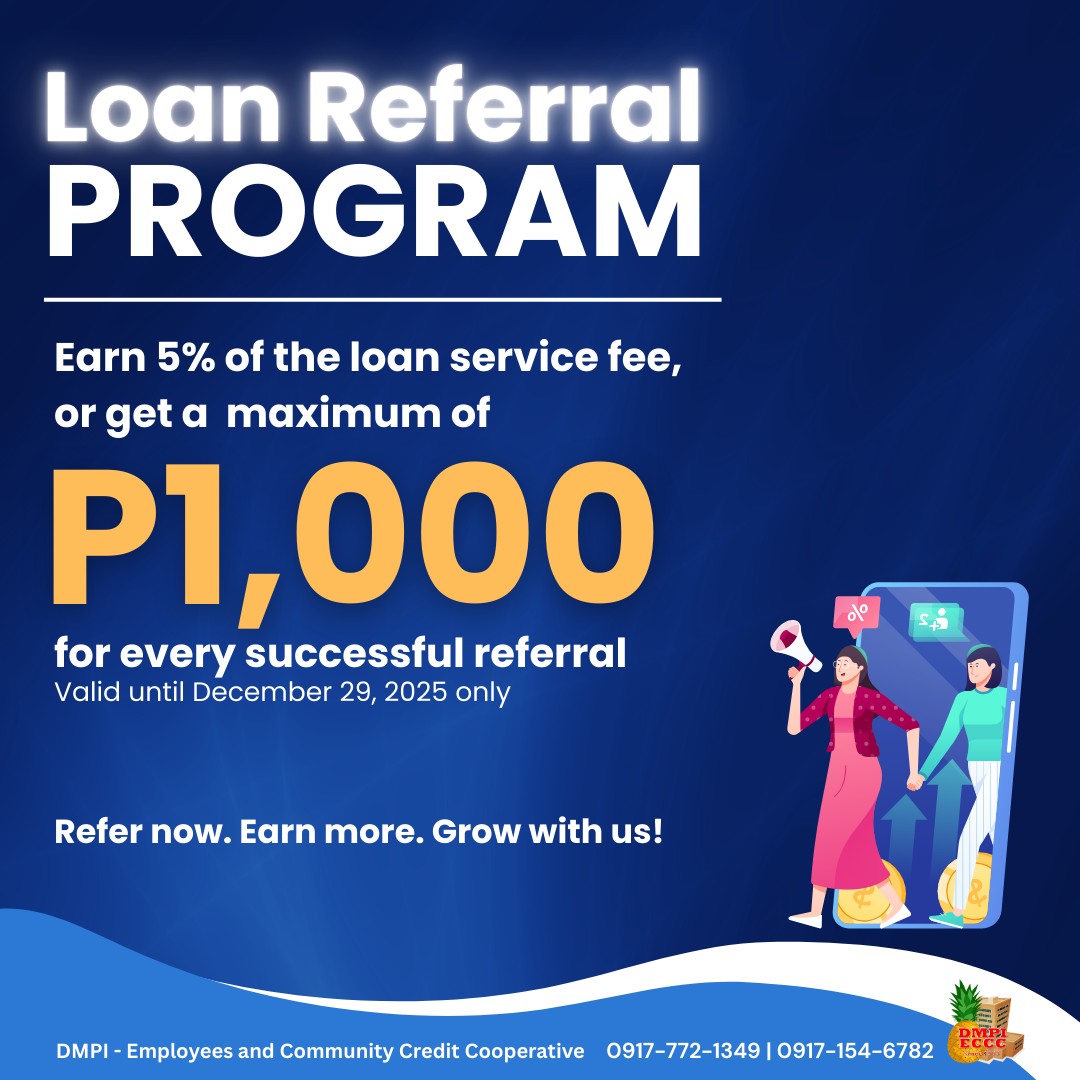 📣... - DMPI Employees and Community Credit Cooperative | Facebook