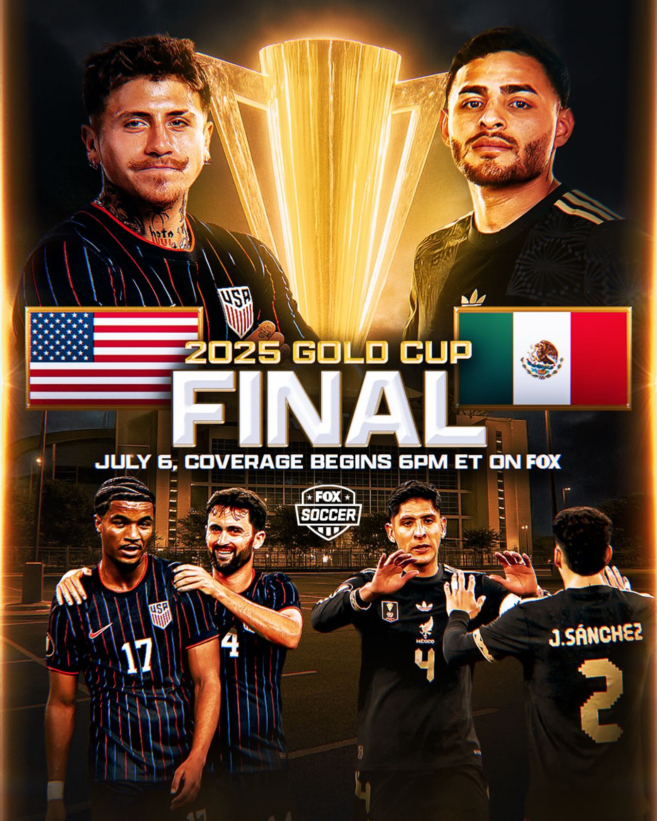 THE 2025 GOLD CUP FINAL IS SET ????? Who is coming out on top 