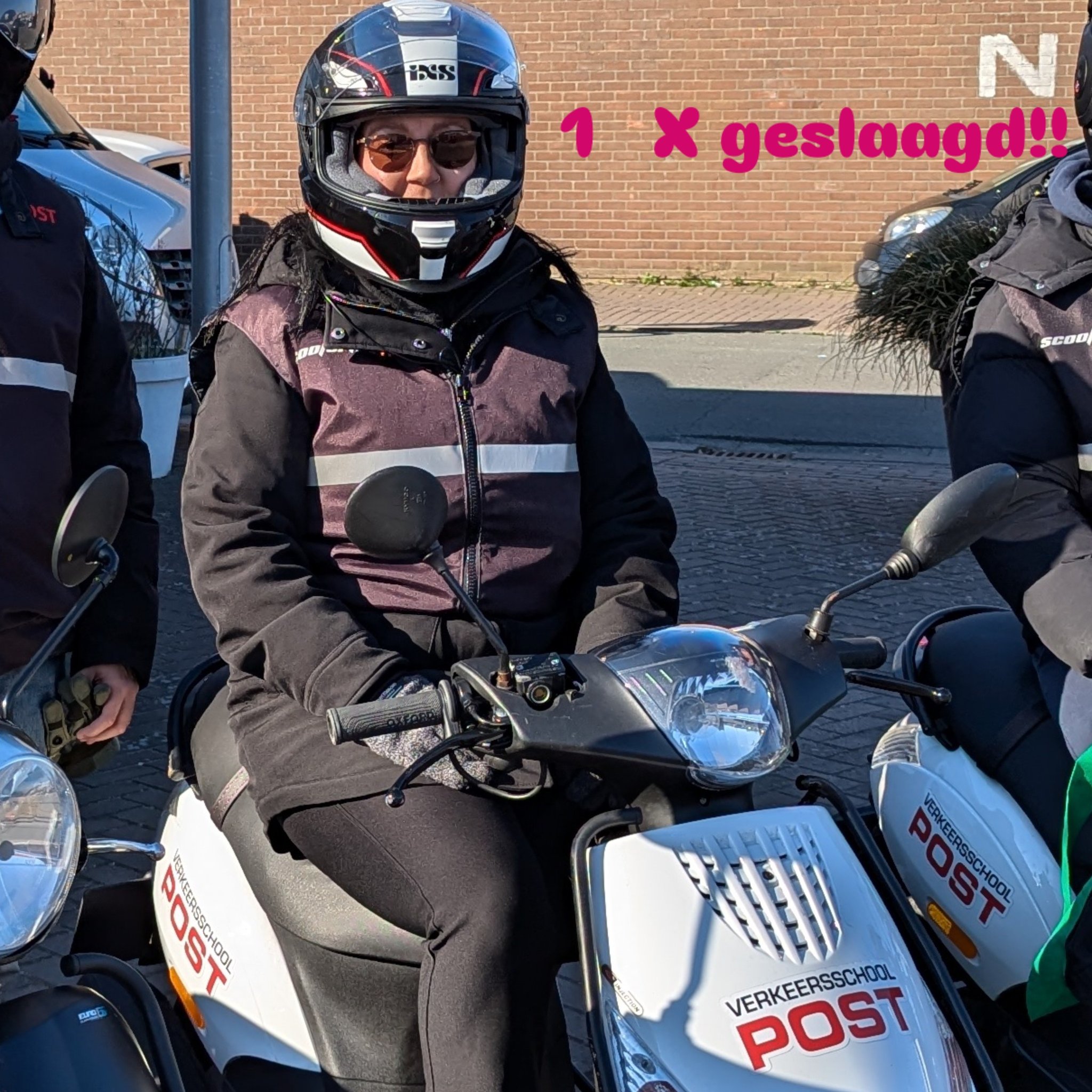 Verkeersschool Post - Rn vandaag in de eerste keer geslaagd voor haar ...