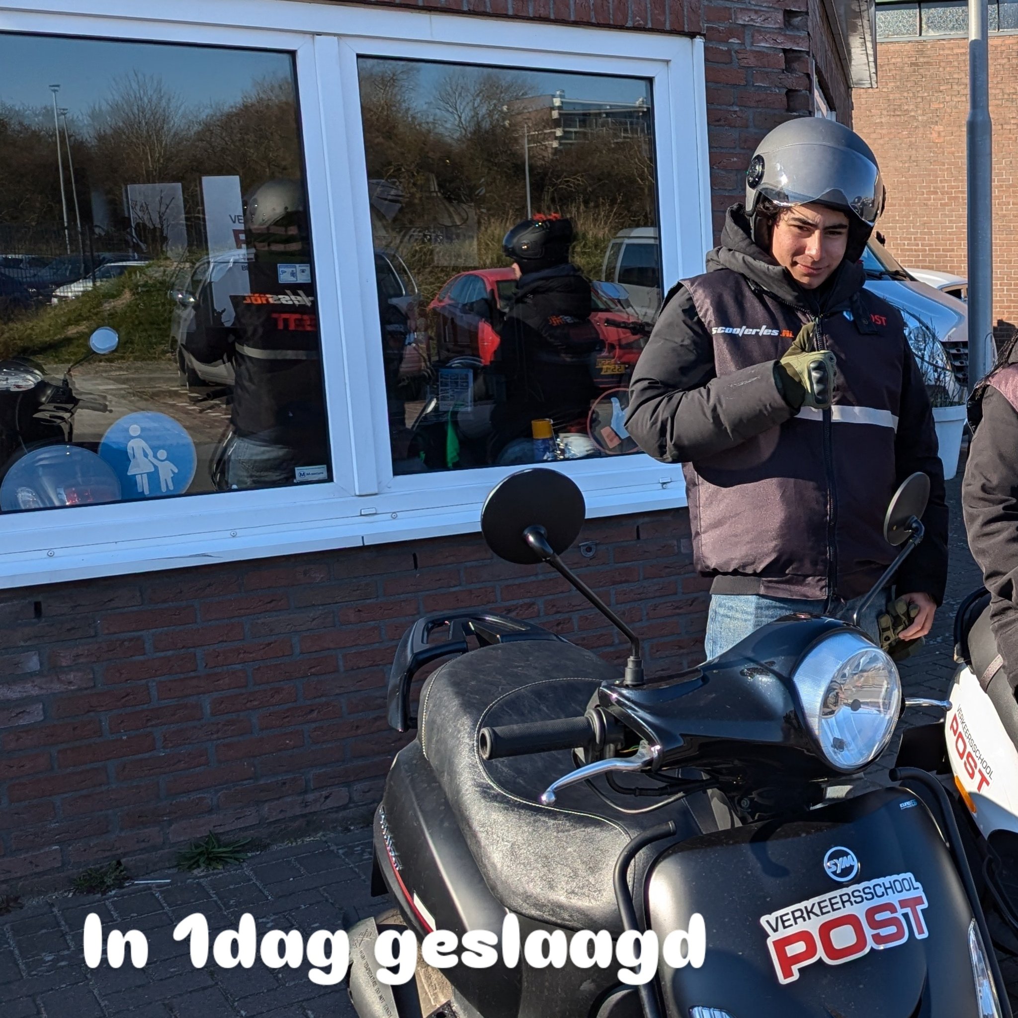 Verkeersschool Post - Rn vandaag in de eerste keer geslaagd voor haar ...