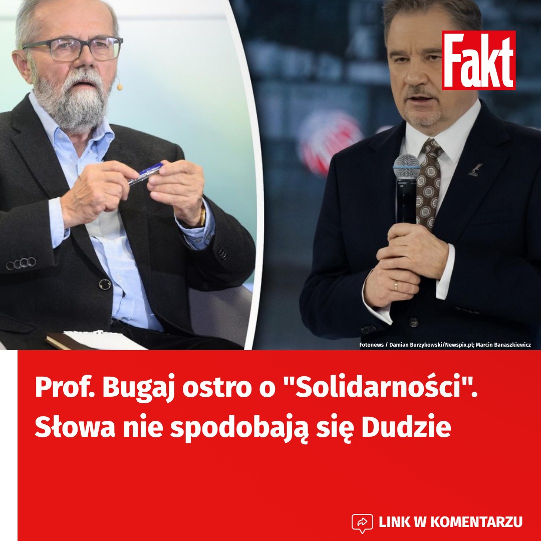 Fakt - Prof. Bugaj krytycznie ocenia obecne działania 