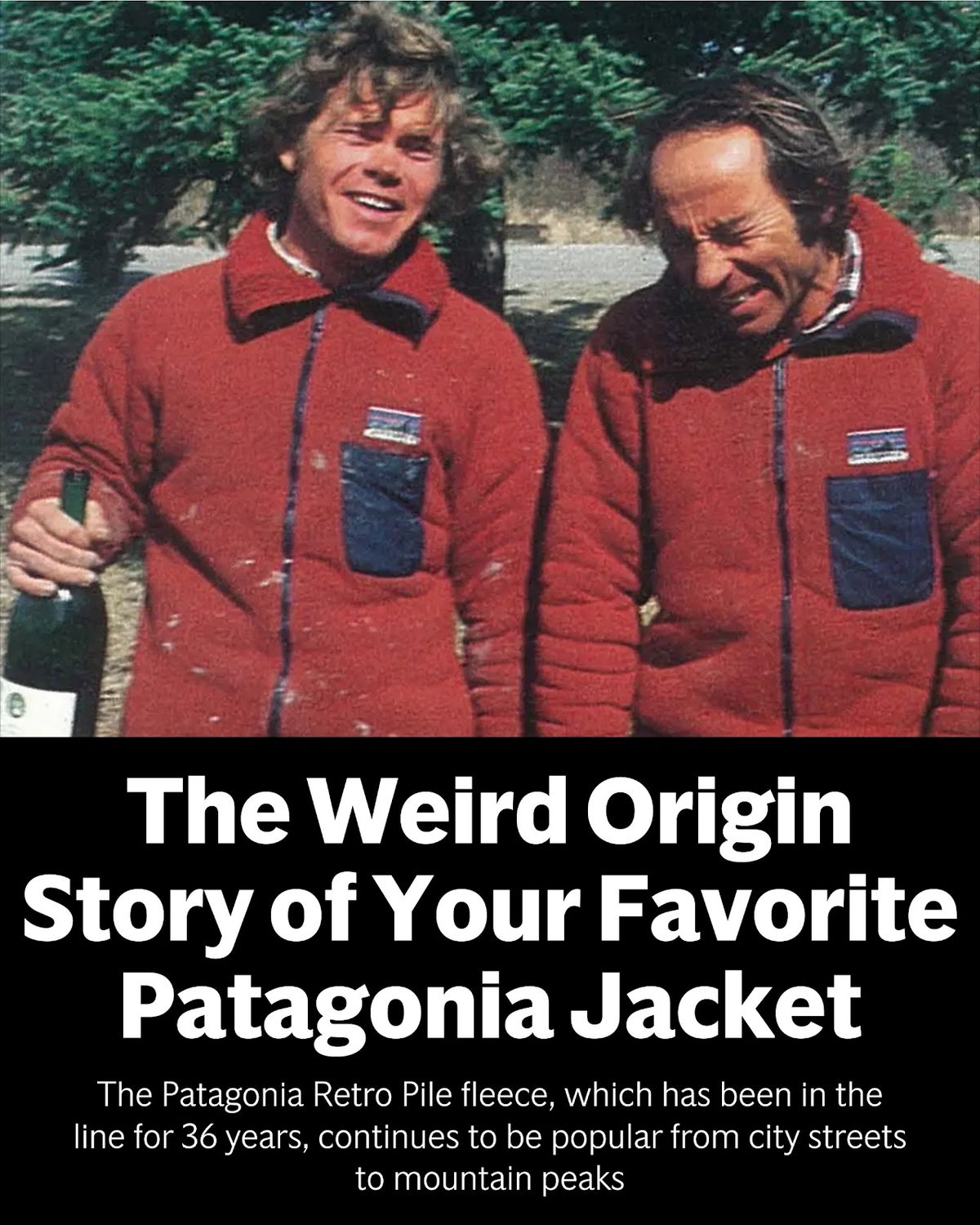 The Weird Origin Story of Your Favorite Patagonia Jacket The 