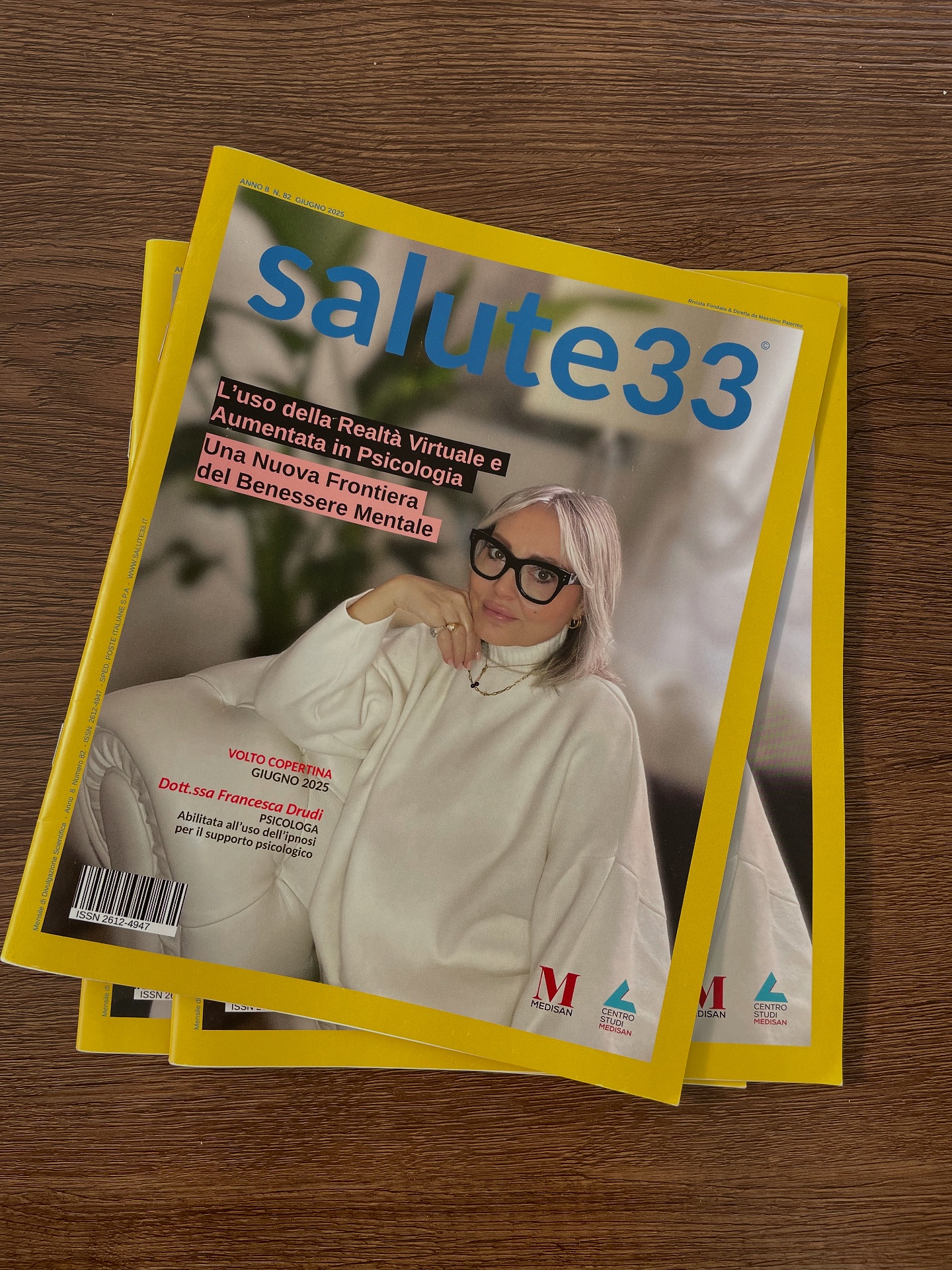 Salute33 - 🔅 Volto Copertina #giugno 2025 di #salute33 è la Dott.ssa ...