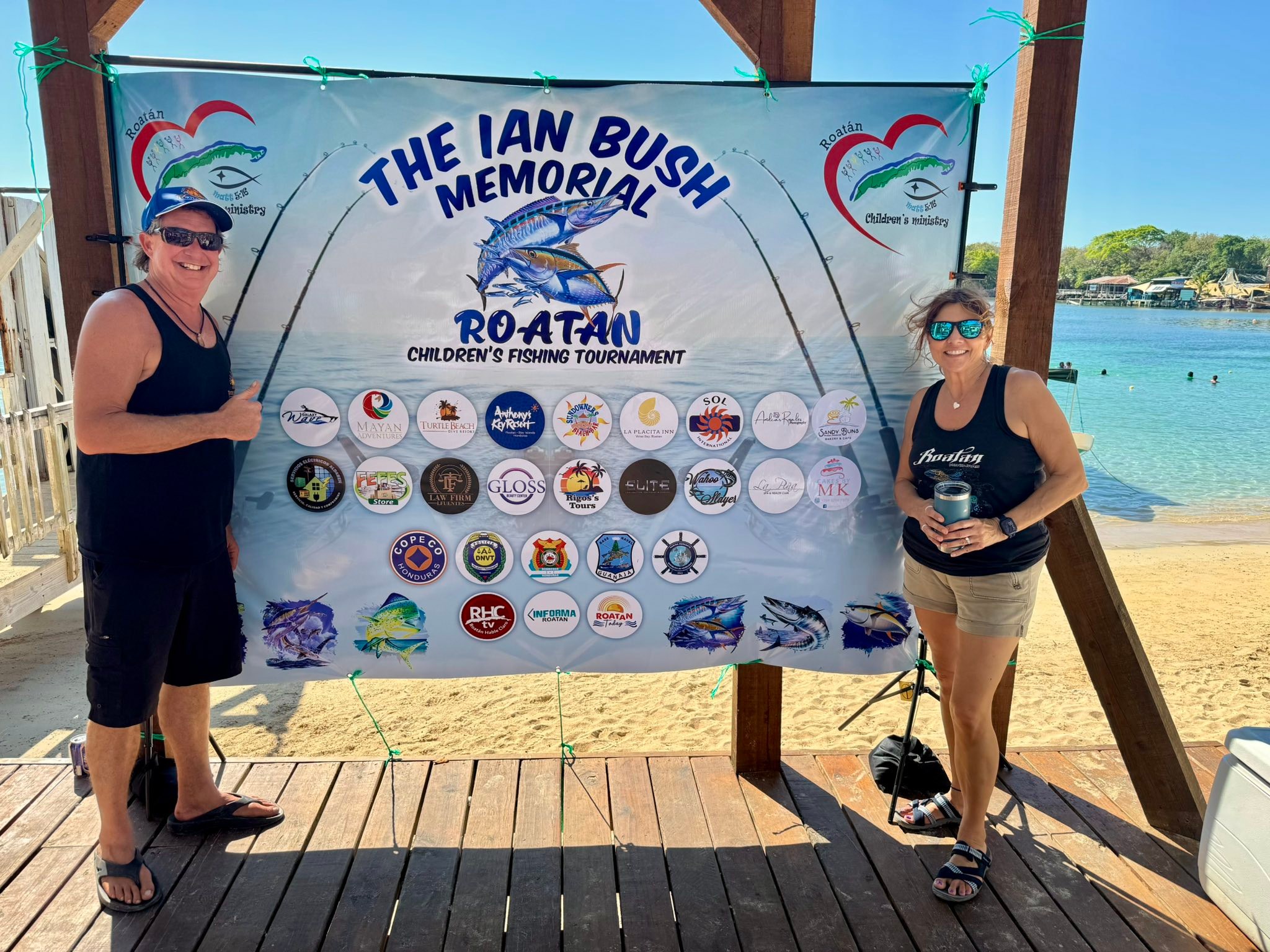 The Ian Bush Memorial Roatan Children's Fishing Tournament added a new ...