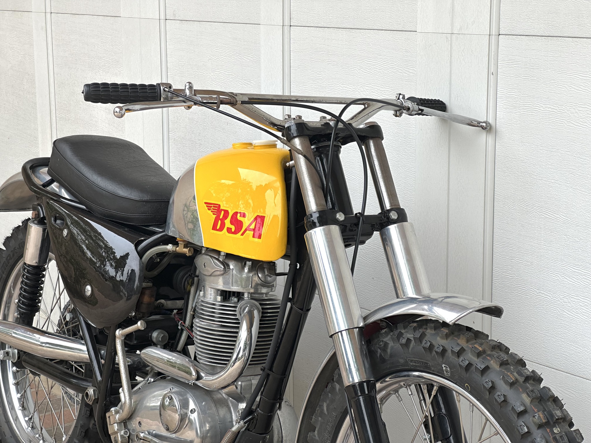 Jeff Smith's 1966 BSA B44 Victor GP replica